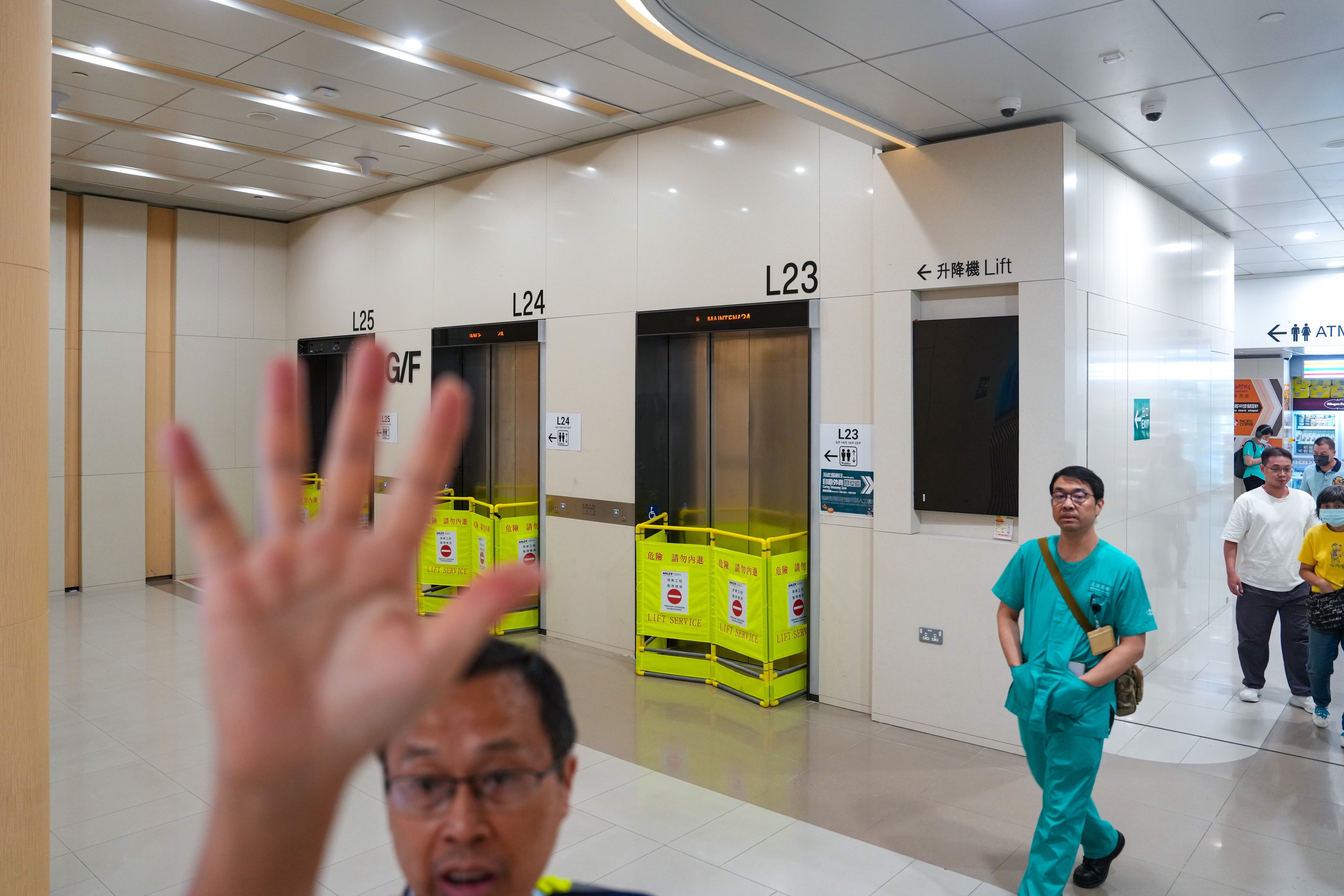 Queen Mary Hospital’s new block has been delayed by up to a year after defects left 24 of its 28 lifts unfit for use. Photo: Sam Tsang