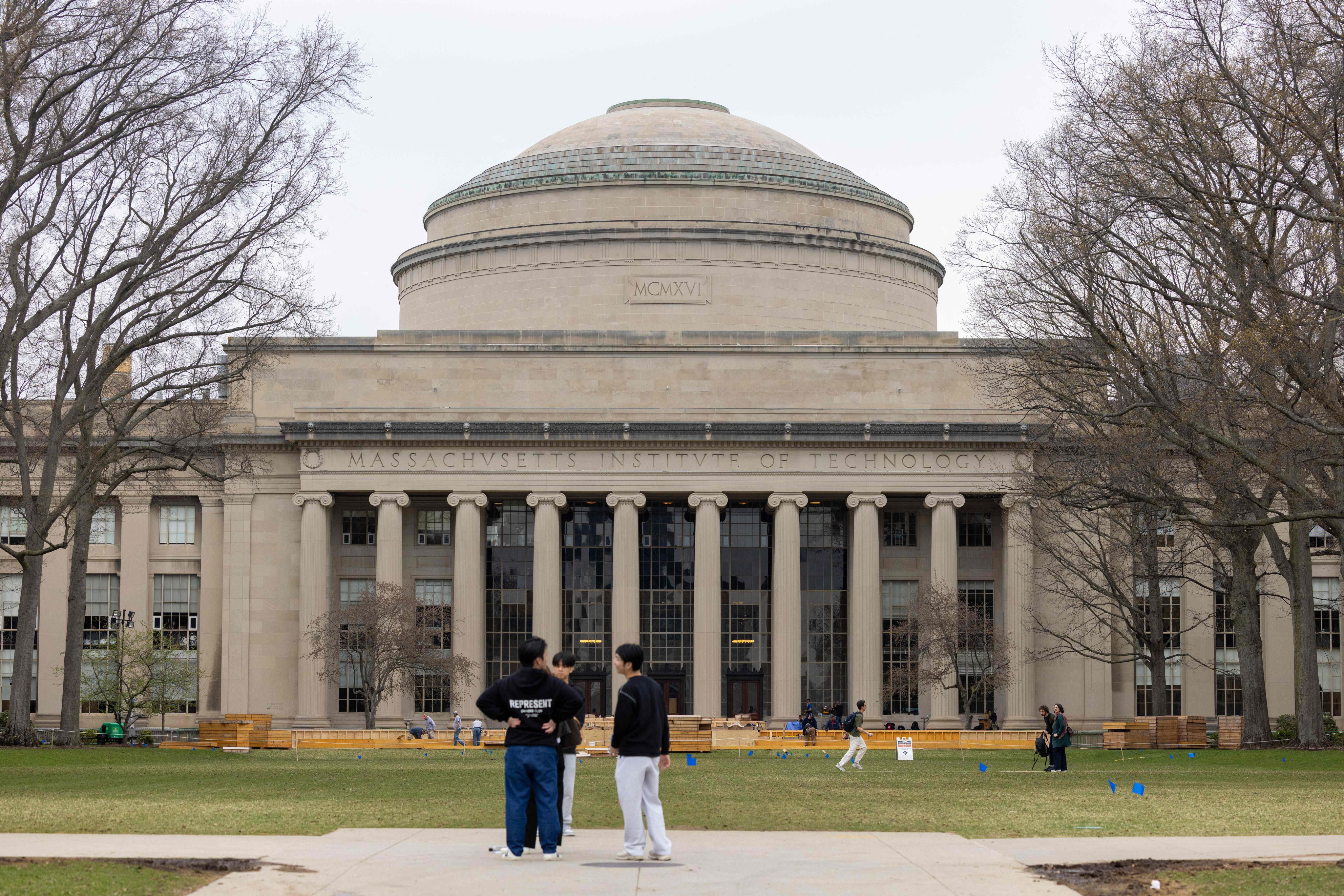People stand in front of the Great Dome at the Massachusetts Institute of Technology in 2025. It makes little strategic sense for the US to educate exceptional people, then push them to build their careers elsewhere. Photo: AFP