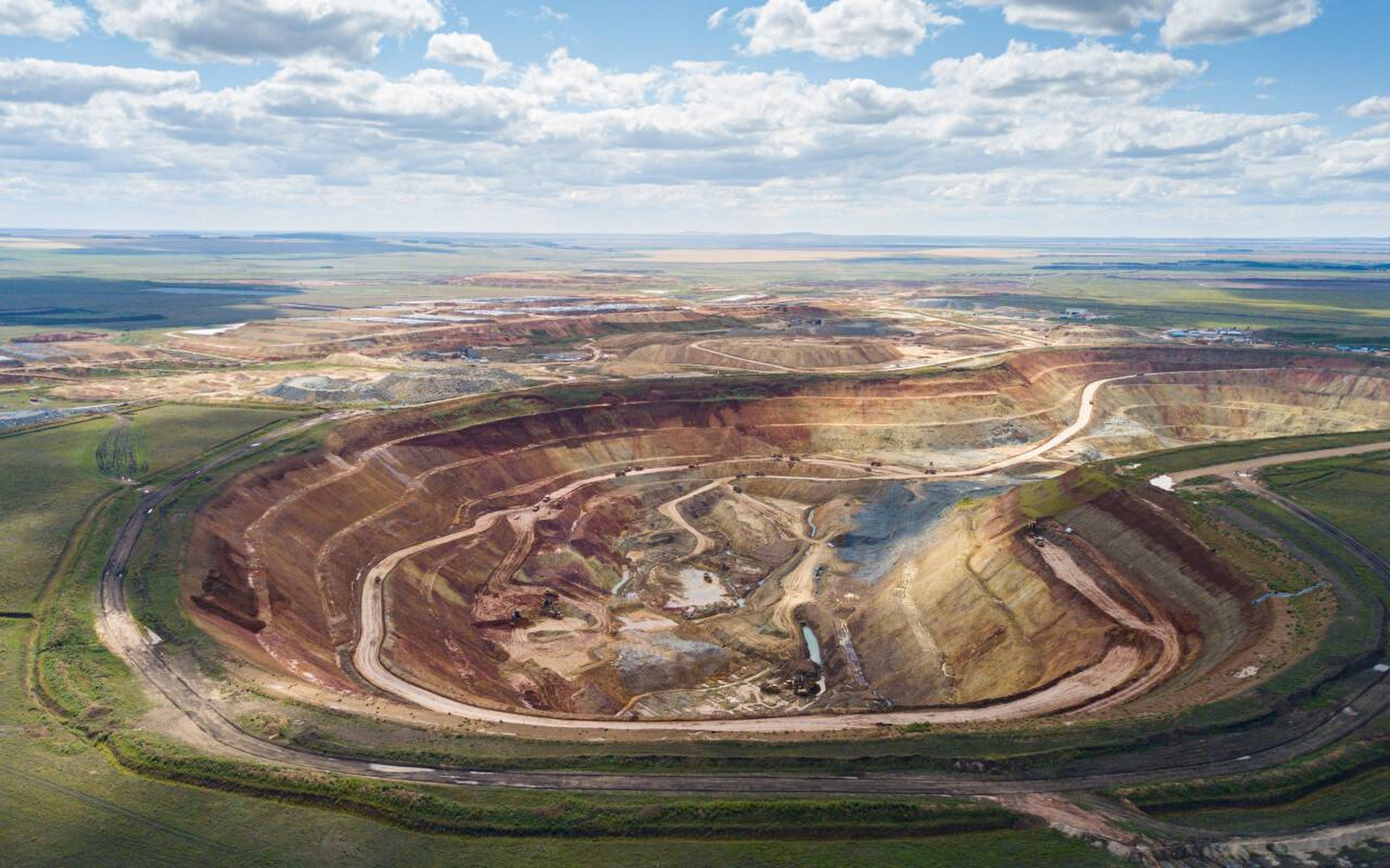 Raygorodok gold mine in northern Kazakhstan.  The operation is a rare example in Central Asia of a long-standing private mining venture. Photo: SCMP