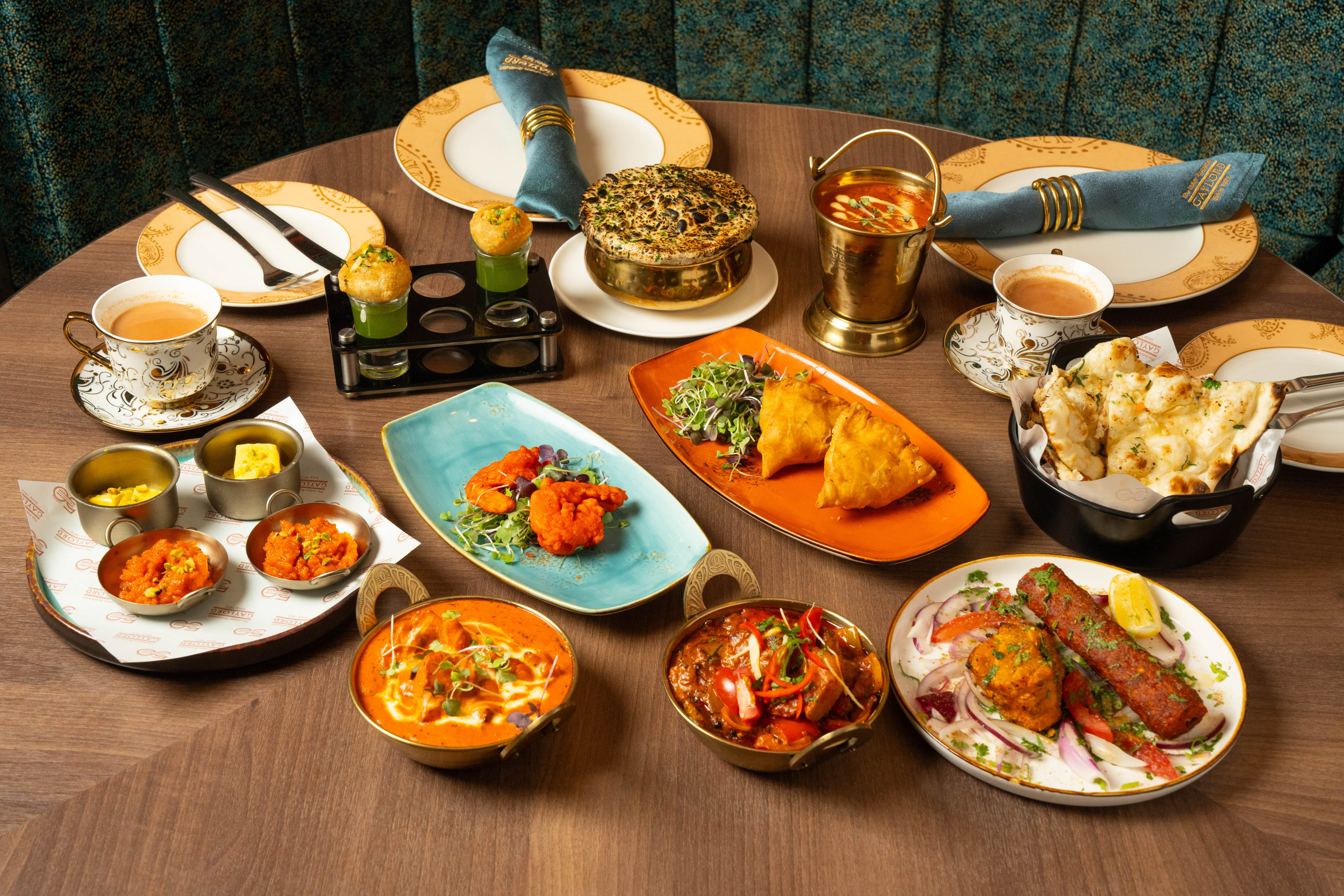 A selection of dishes on the tasting menu at Gaylord Indian Restaurant in Tsim Sha Tsui, Hong Kong. Indian cuisine is one of those that benefits from eating with a large group so diners get to enjoy more dishes on the often huge menus. Photo: Gaylord Indian Restaurant