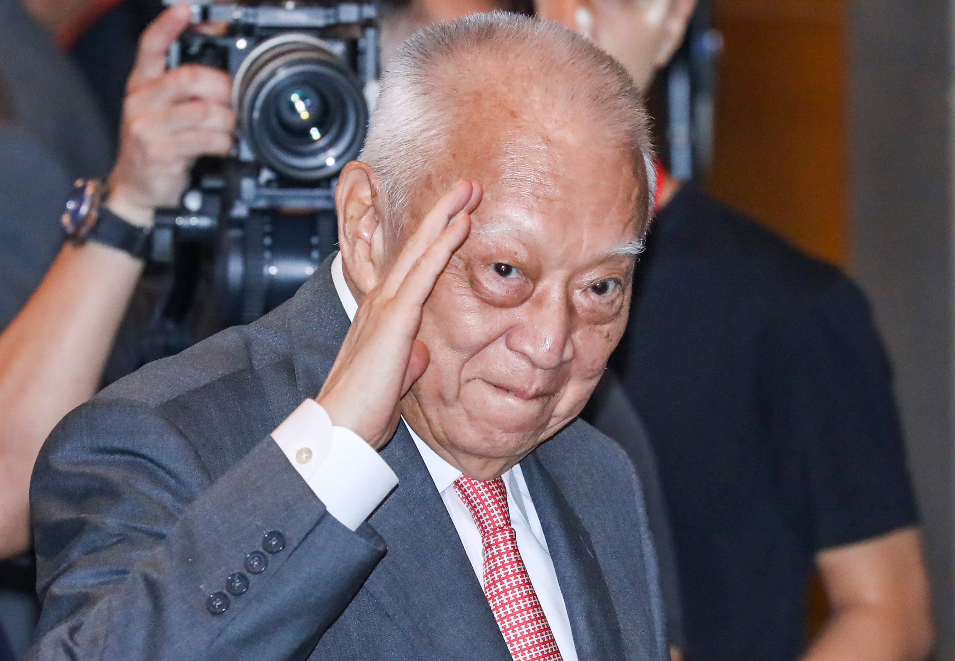 Tung Chee-hwa played a key role in getting the central government to approve the solo-travel scheme by incorporating it into the Closer Economic Partnership Arrangement deal. Photo: K. Y. Cheng