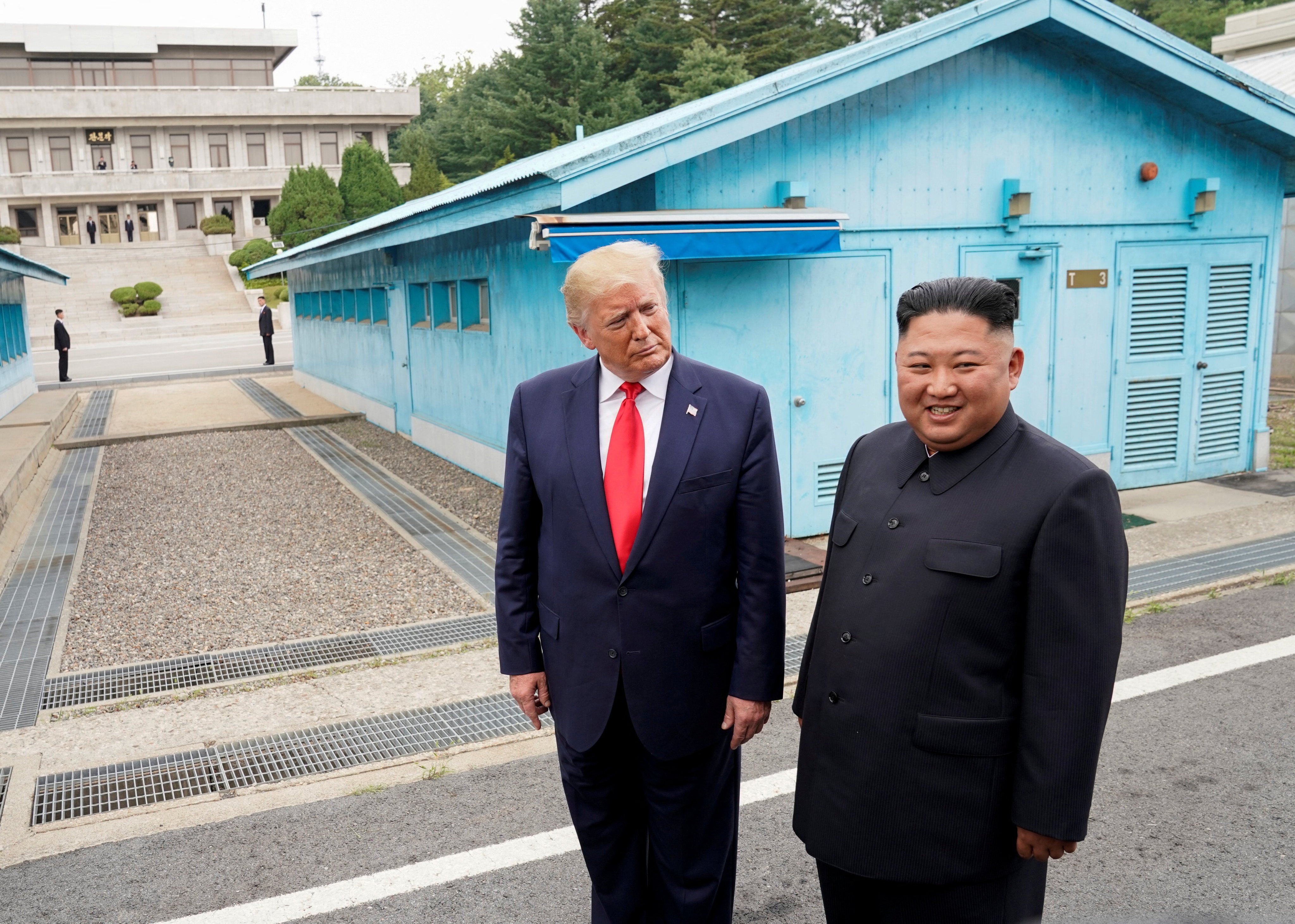 US President Donald Trump and North Korea’s Kim Jong-un in June 2019. Photo: Reuters