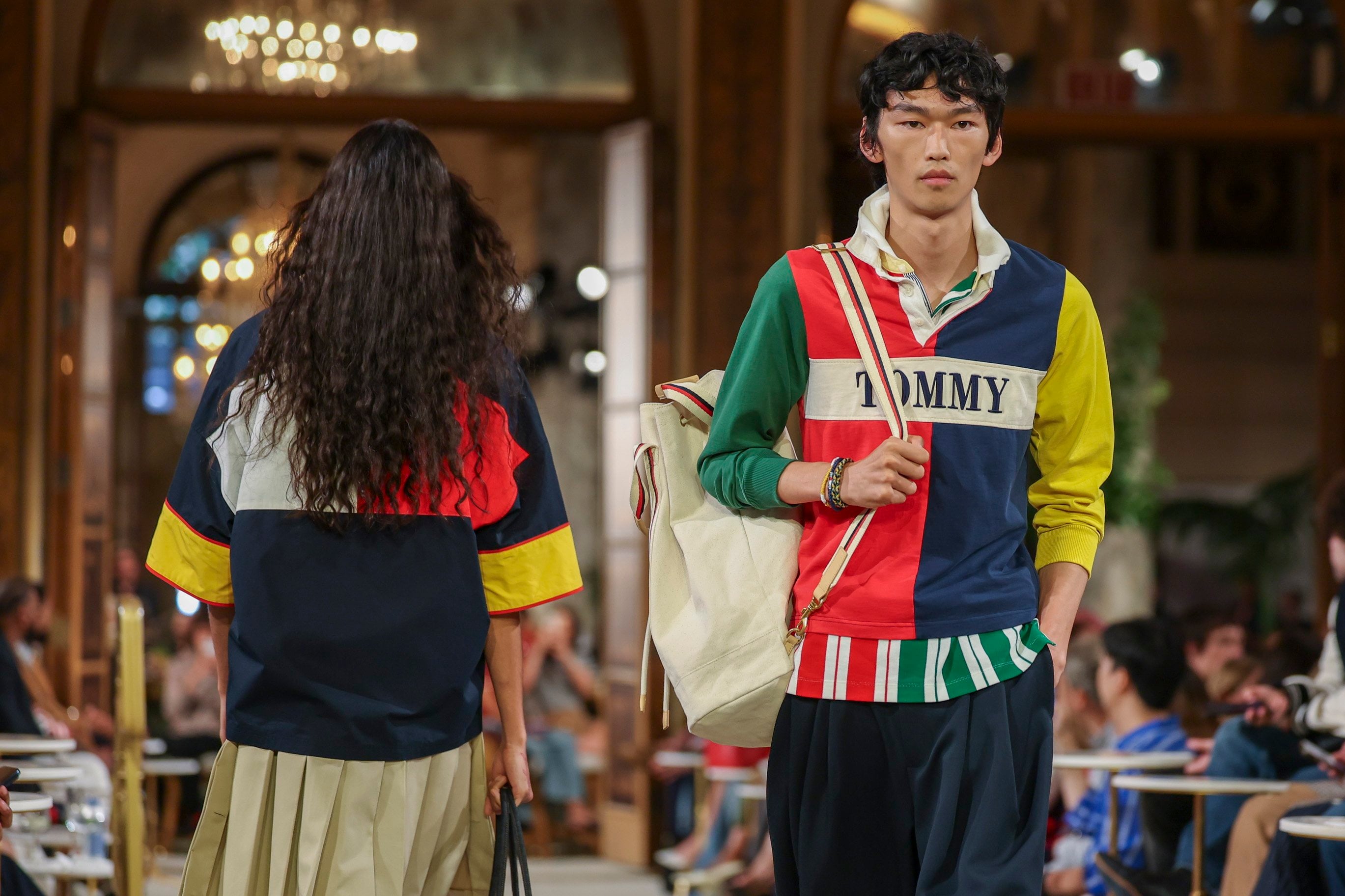 Preppy and colourful wardrobe staples at Tommy Hilfiger spring/summer 2027. Photo: EPA