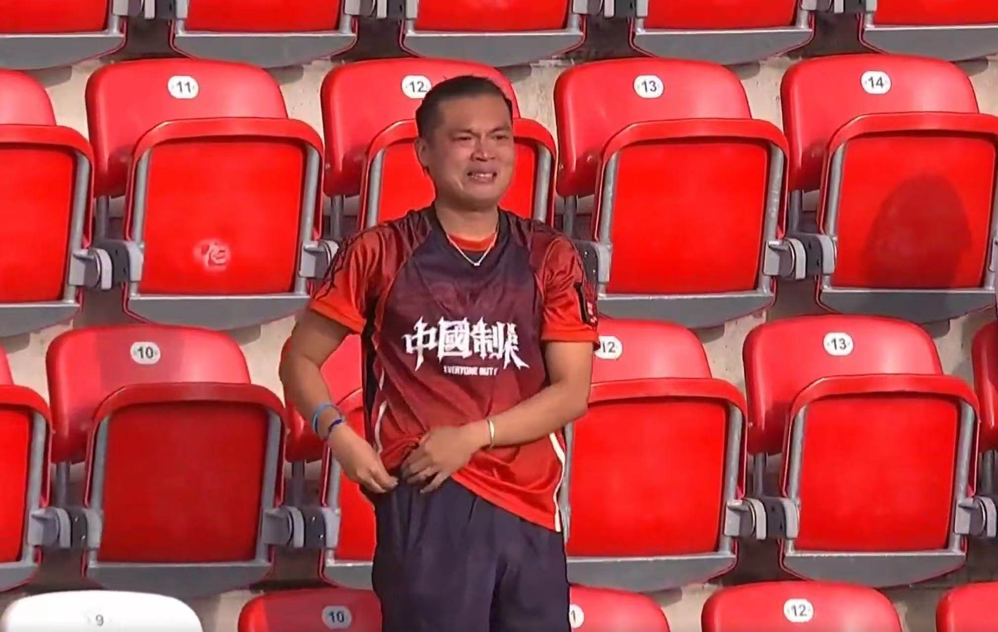Li Zijian was the sole Chinese fan in attendance to watch China start their 2026 U20 Women’s World Cup with an emphatic 5-0 victory over New Caledonia in Poland. Photo: handout