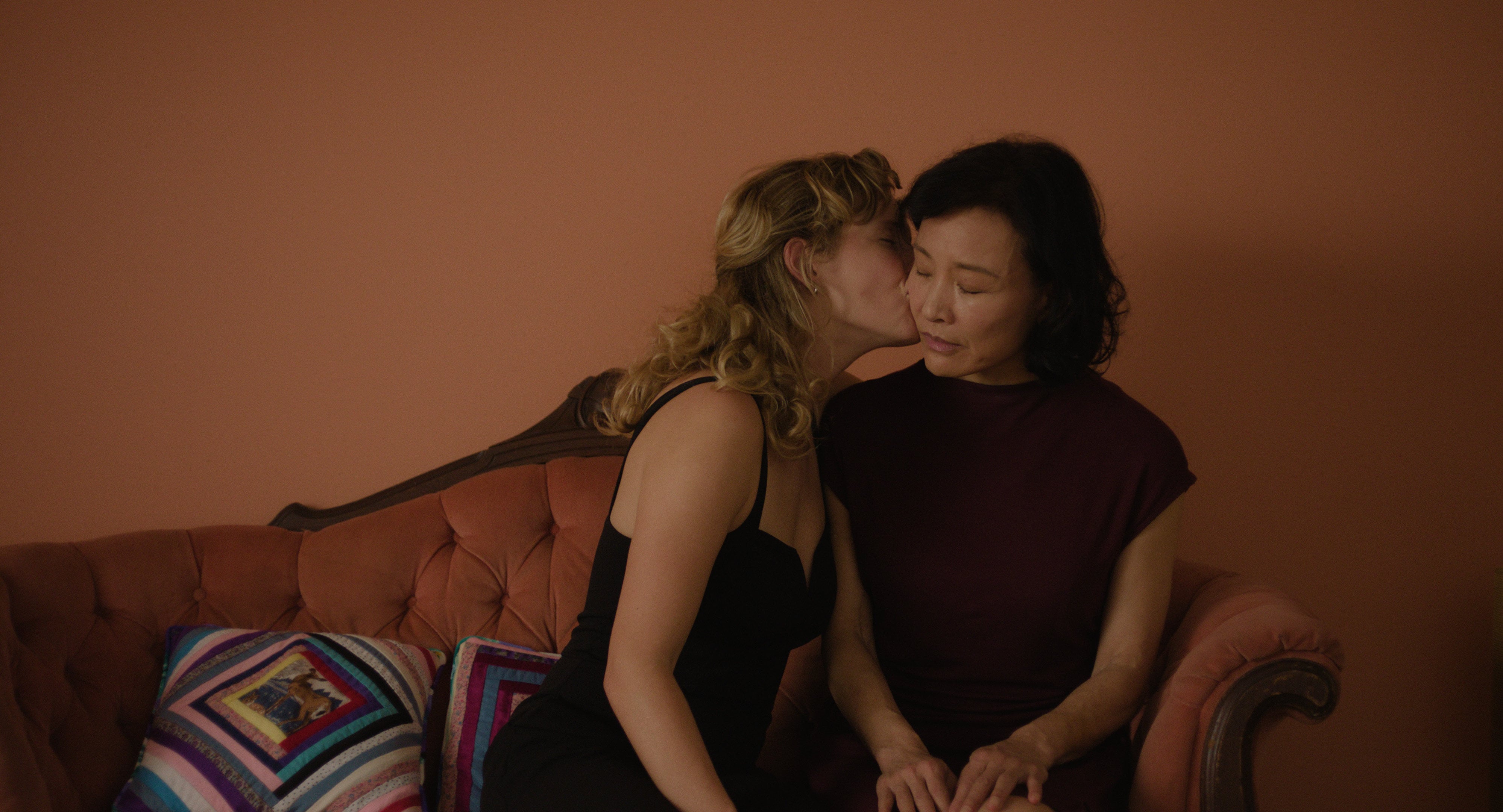 Charlotte Aubin (left) and Joan Chen in a still from Montreal, My Beautiful, directed by Xiaodan He. The film follows a 53-year-old immigrant Chinese woman in Canada trapped in a loveless marriage who falls in love with a younger Quebecoise woman. Photo: Xiaodan He