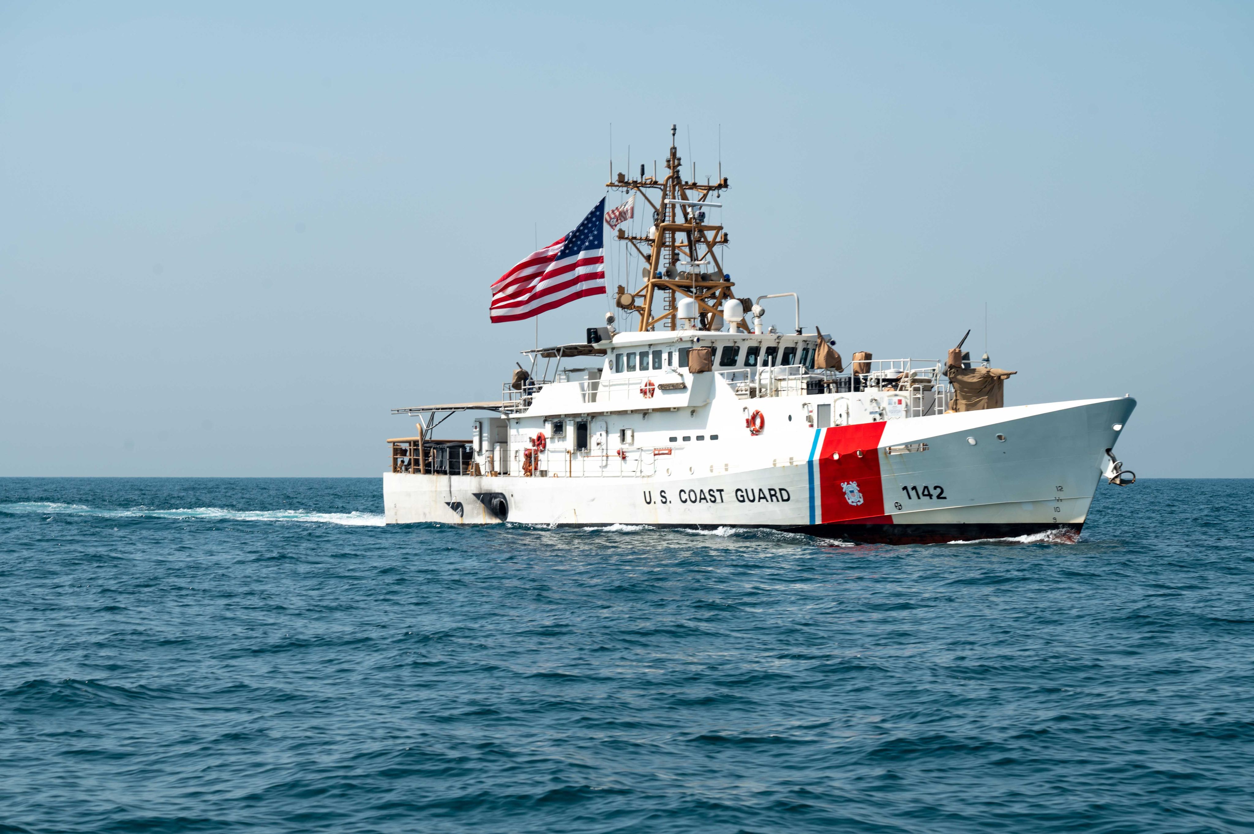 The US is redeploying coastguard ships from the Middle East to Southeast Asia. Photo: Handout