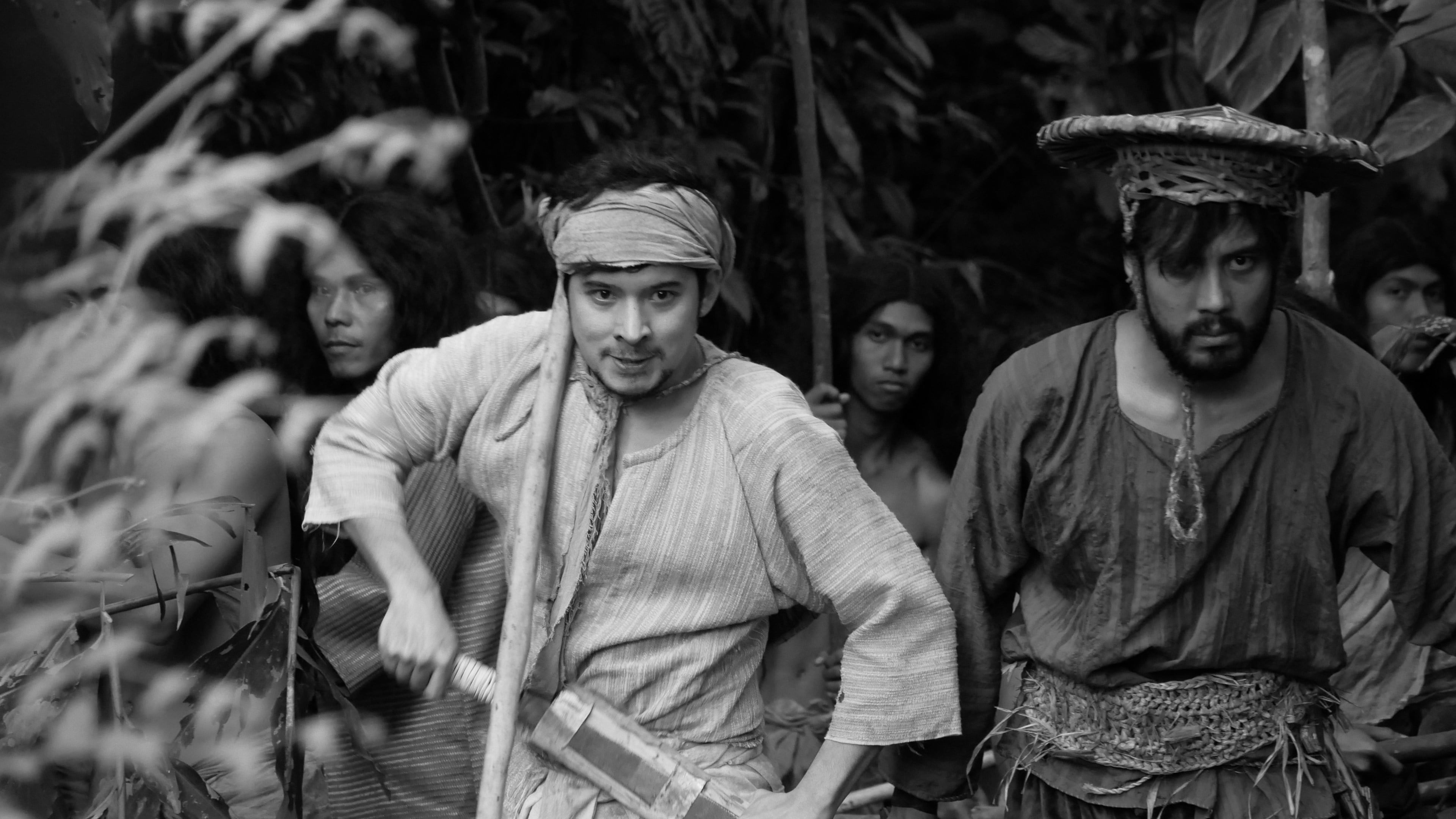 Christian Bables (centre) in a still from Let Us Through, Dear Ancestors.