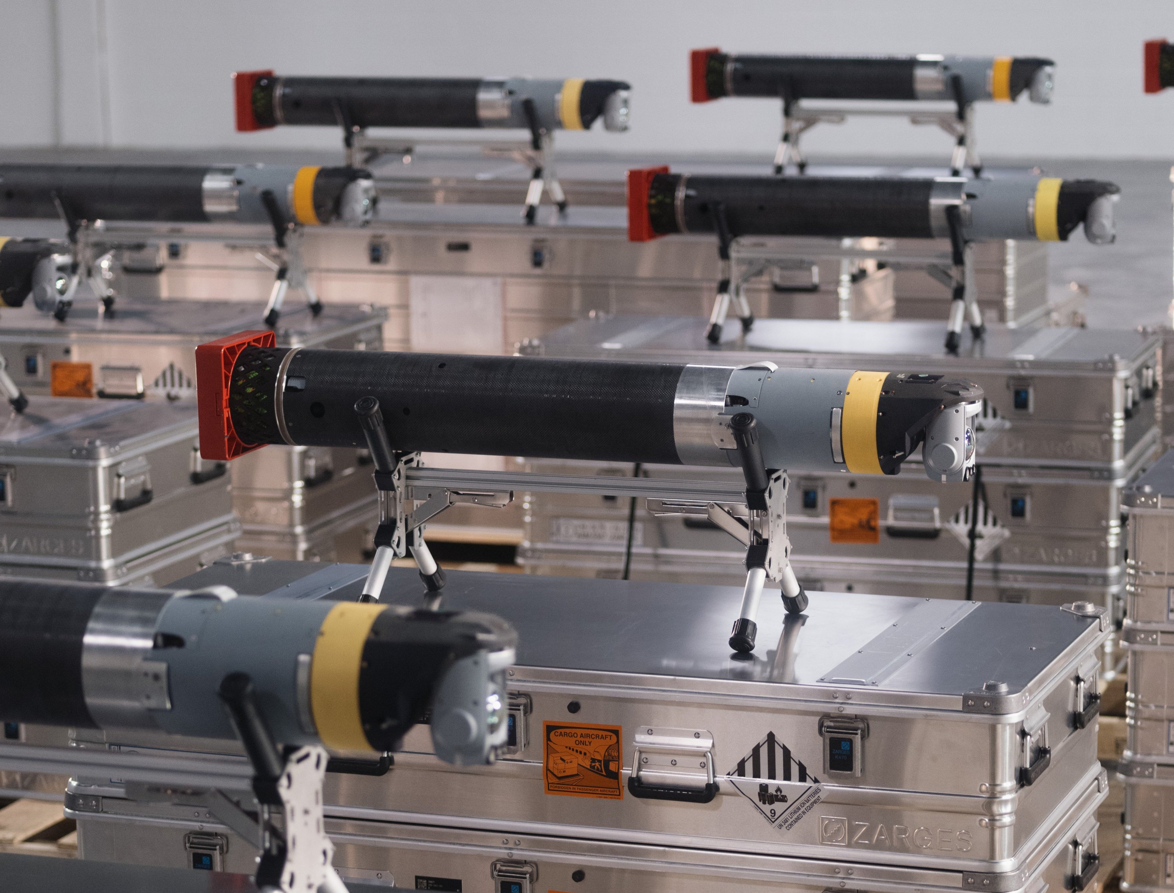 Chargers for the Altius-600M drones were initially excluded from the US Letter of Offer and Acceptance because the original equipment contained mainland Chinese-made components. Photo: Anduril Industries