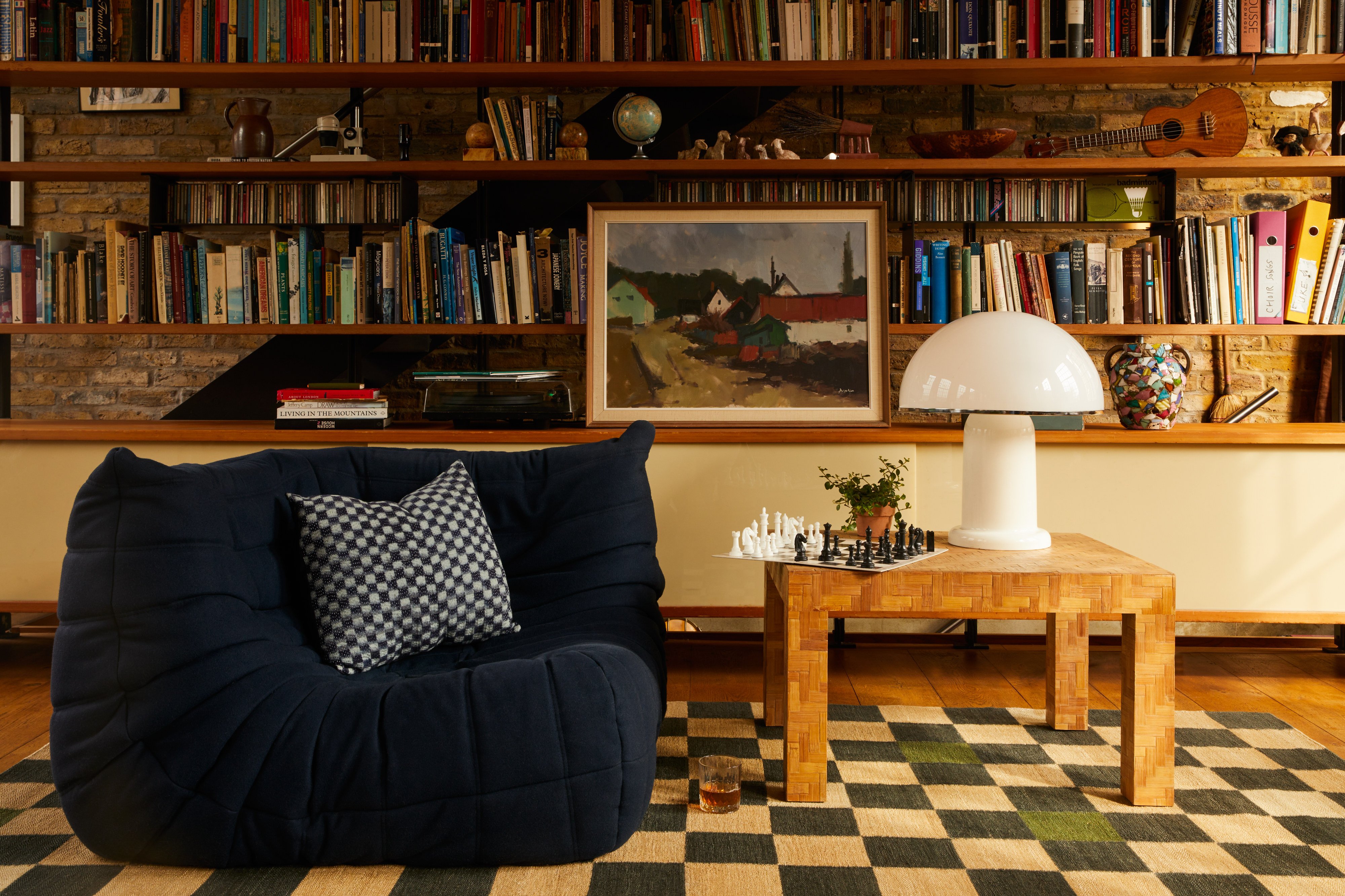 Vintage furniture from Vinterior creates a homely ambience. Photo: Handout