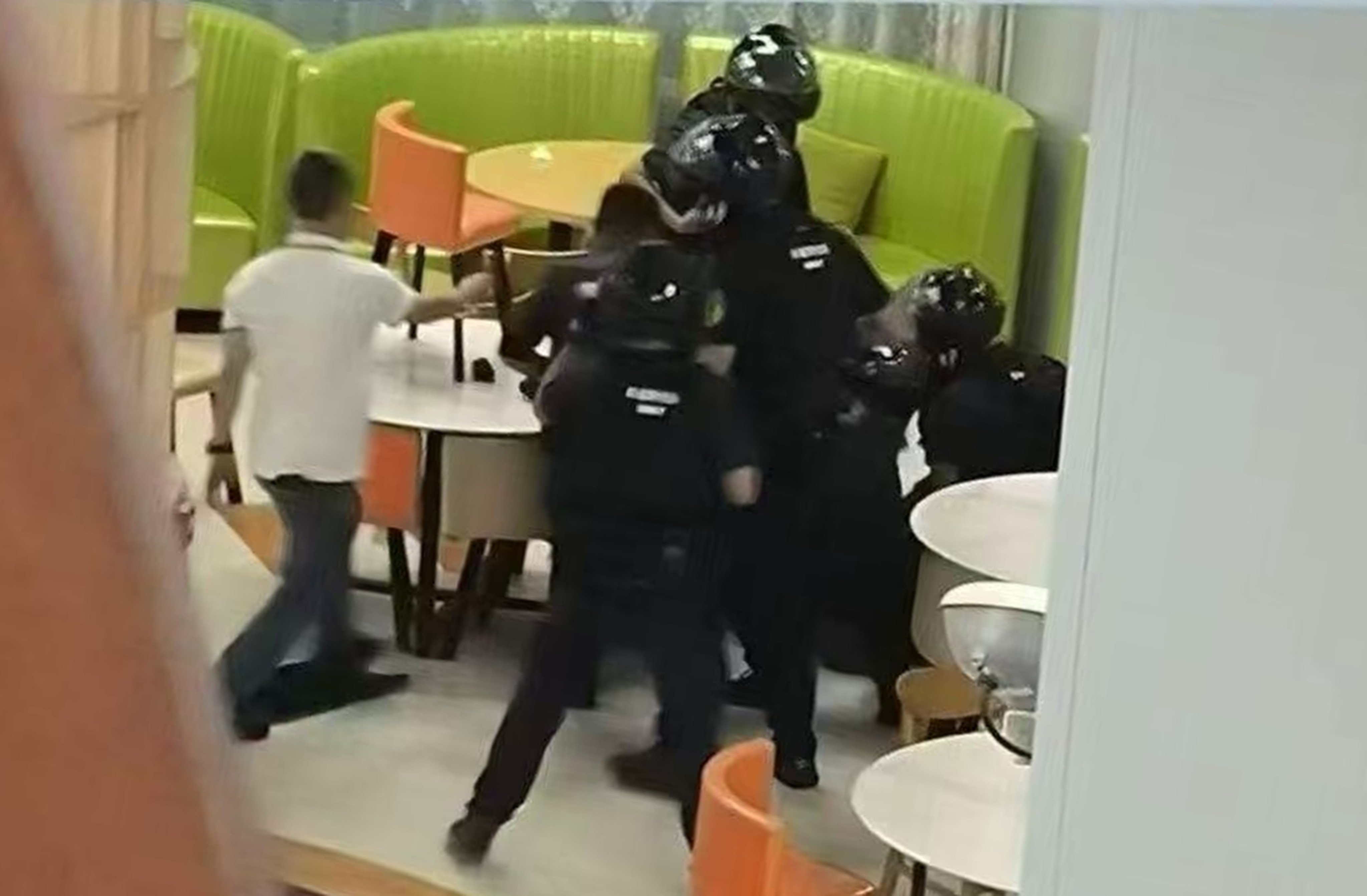 Police in Guangzhou, in southern China's Guangdong province, have issued a statement saying that a 35-year-old male suspect was arrested. Photo: Handout