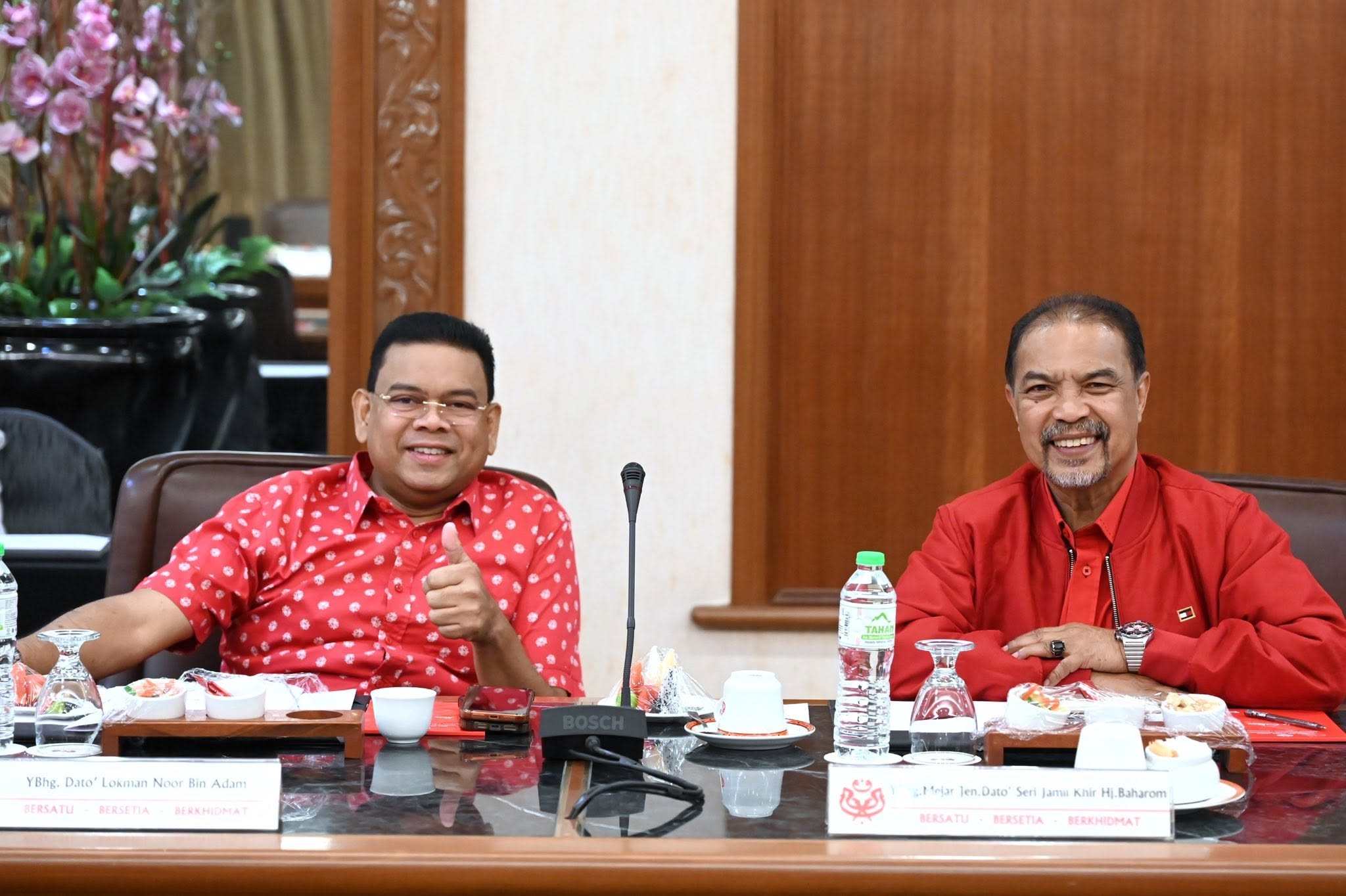 Former Malaysian religious minister Jamil Khir Baharom attends an Umno event in June. Photo: Facebook / dsjamilkhir