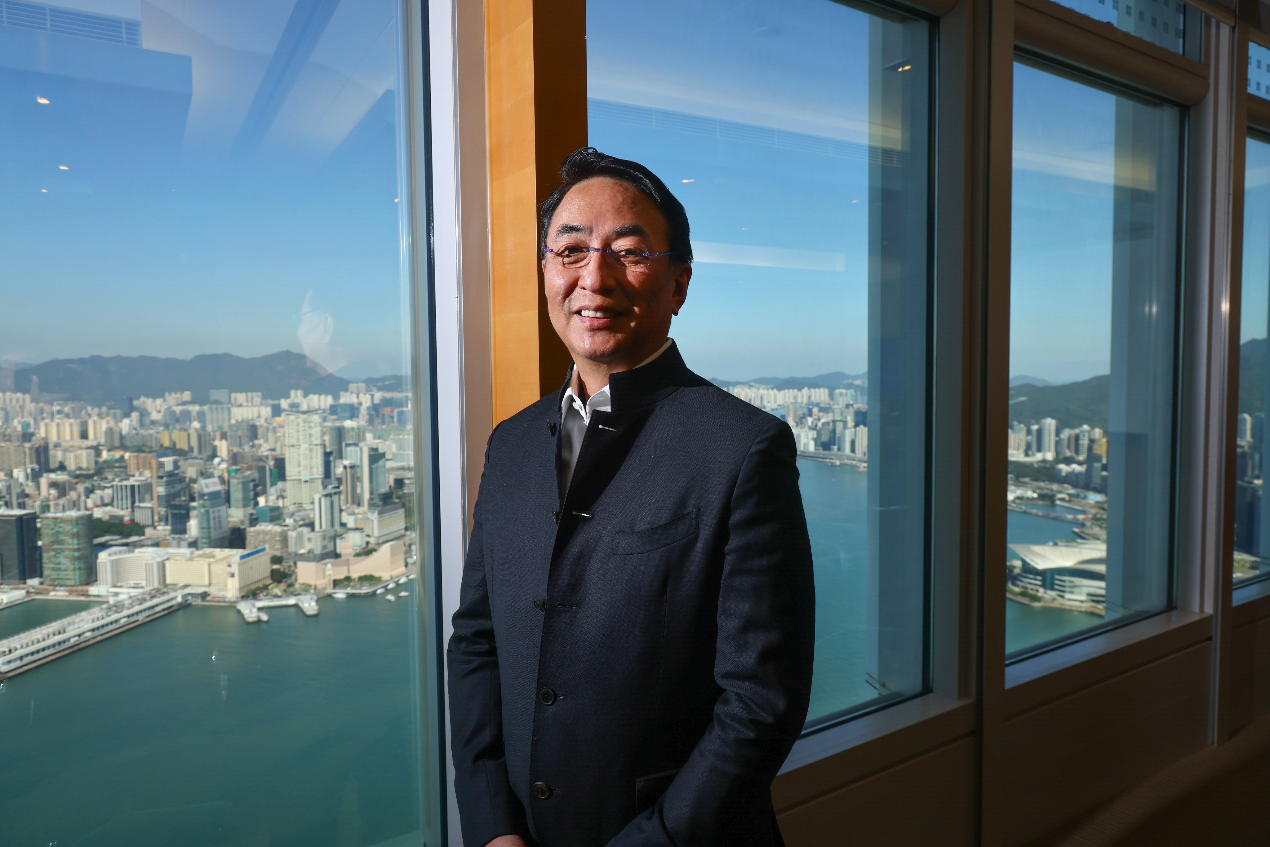 Peter Lee Ka-kit, the elder son of real estate tycoon and Henderson Land Development’s majority owner Lee Shau-kee, at his family office in IFC, Central, Hong Kong.  Photo: Dickson Lee