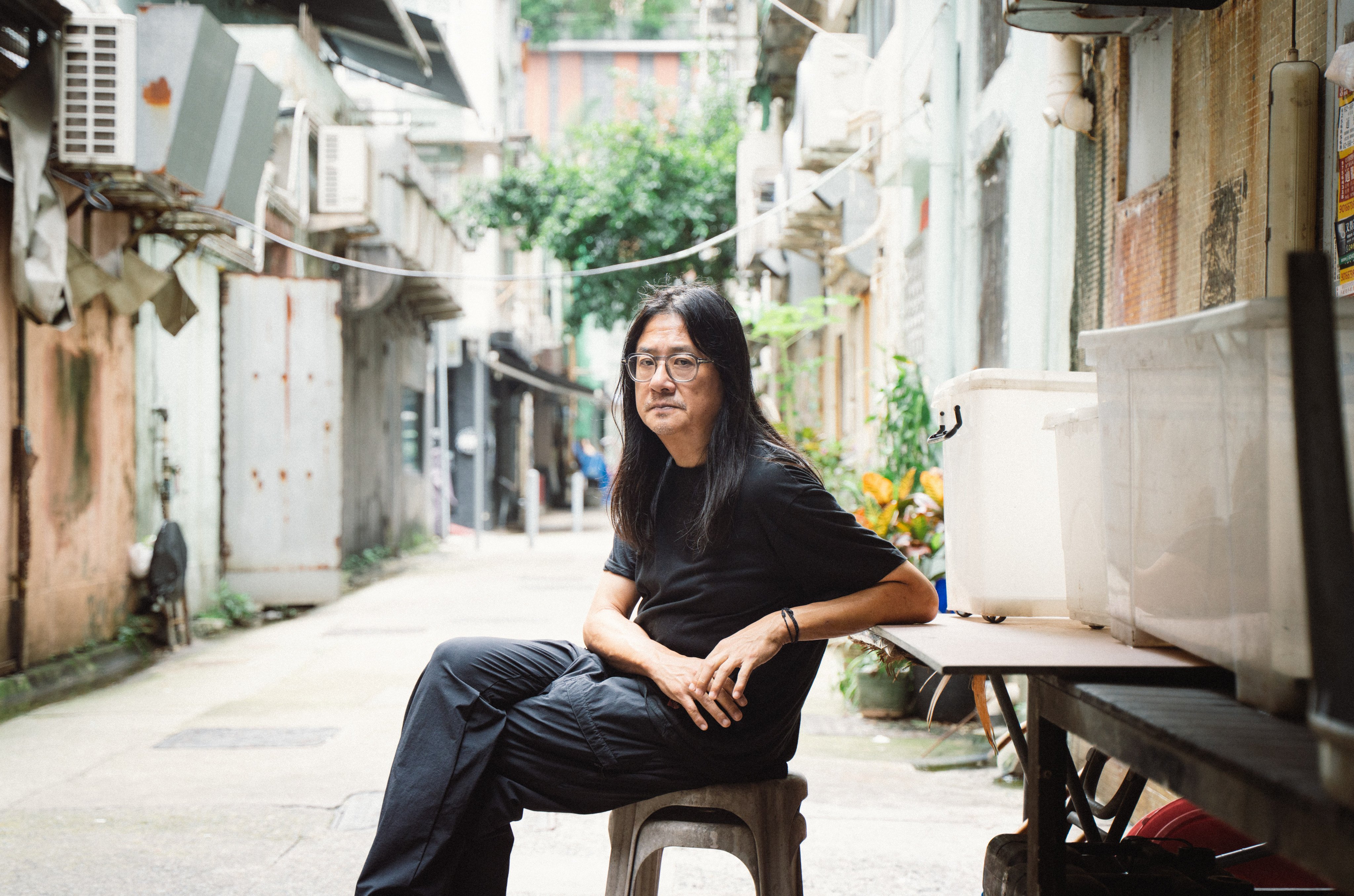 Wing Shya, Hong Kong-based photographer, artist and director, in Tai Hang. Photo: Alexander Mak