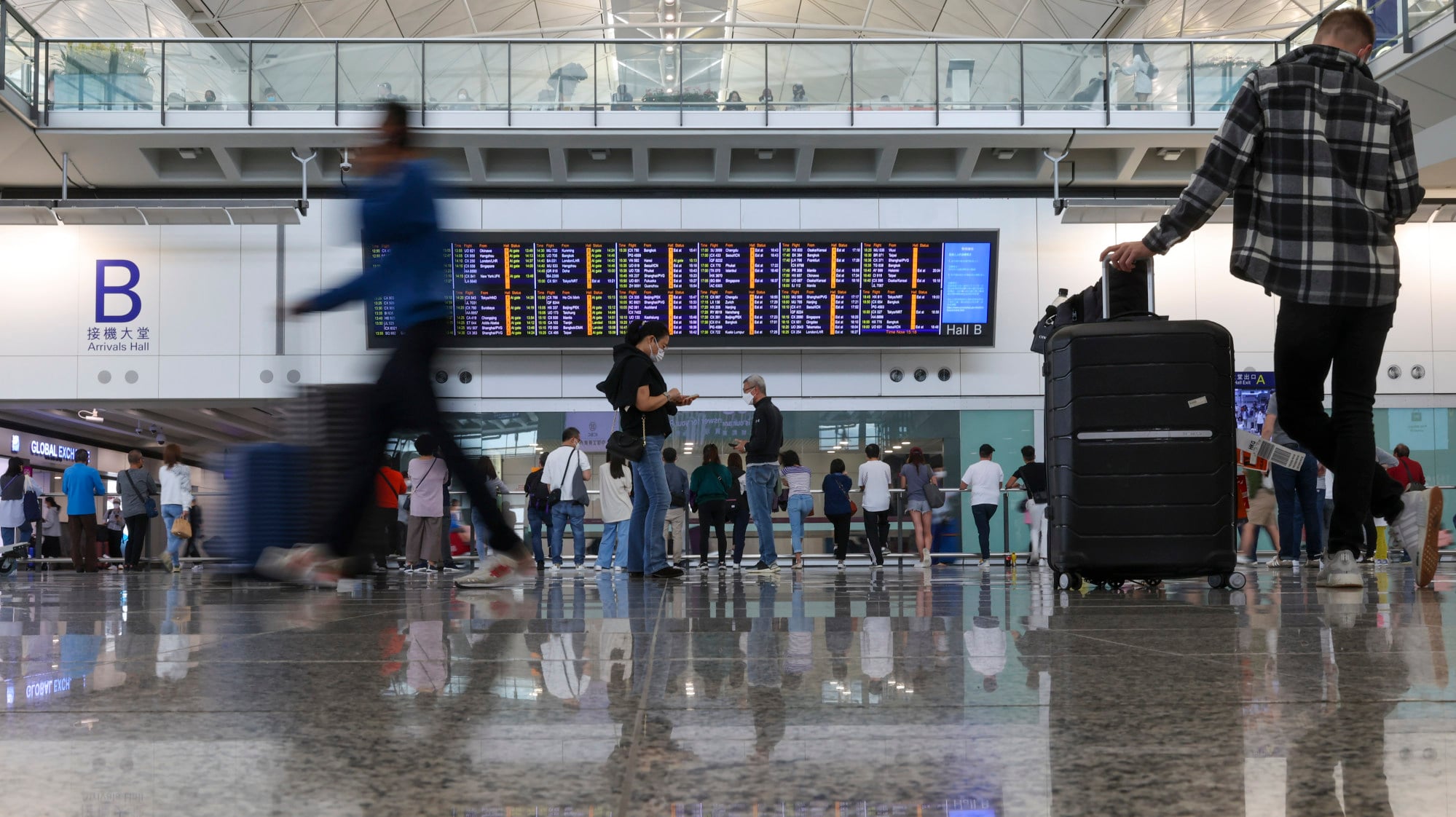 The suspect was intercepted at Hong Kong International Airport in July this year. Photo: Yik Yeung-man The suspect was intercepted at Hong Kong International Airport in July this year. Photo: Yik Yeung-man