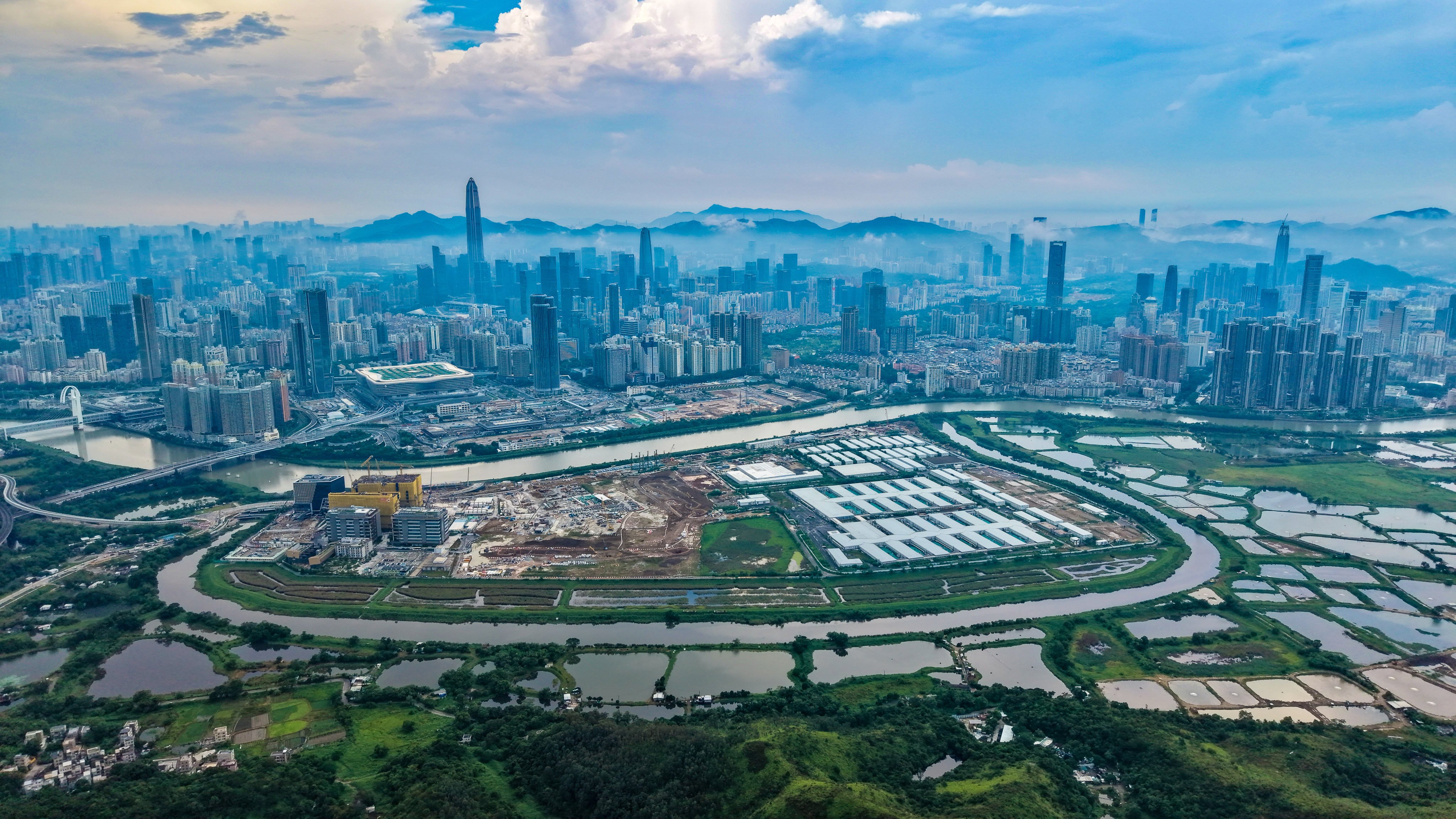 The Hong Kong-Shenzhen Innovation and Technology Park. Photo: Karma Lo