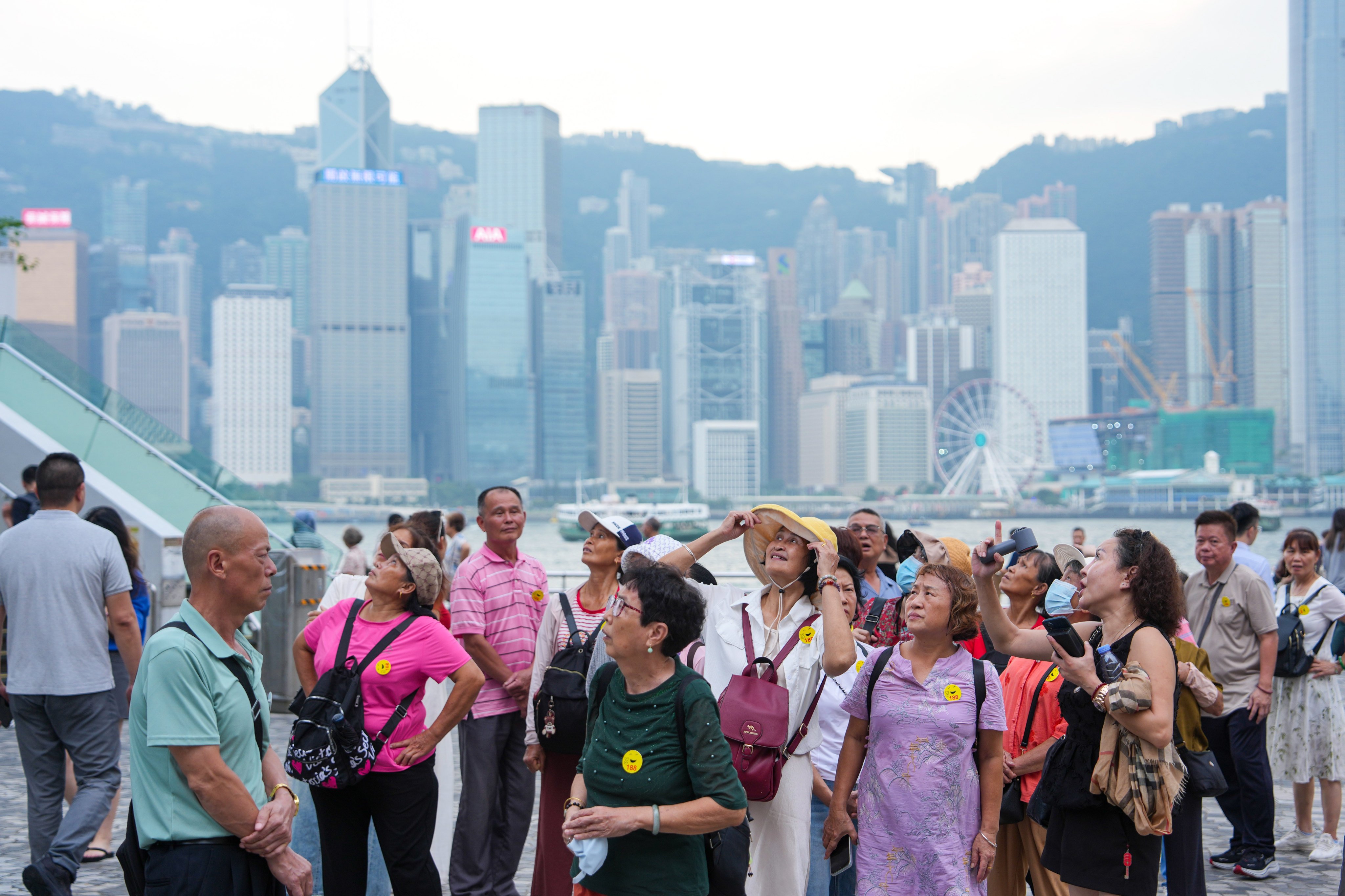 Hong Kong welcomed 5.46 million visitors in August, its highest monthly total since the Covid-19 pandemic. Photo: Sam Tsang