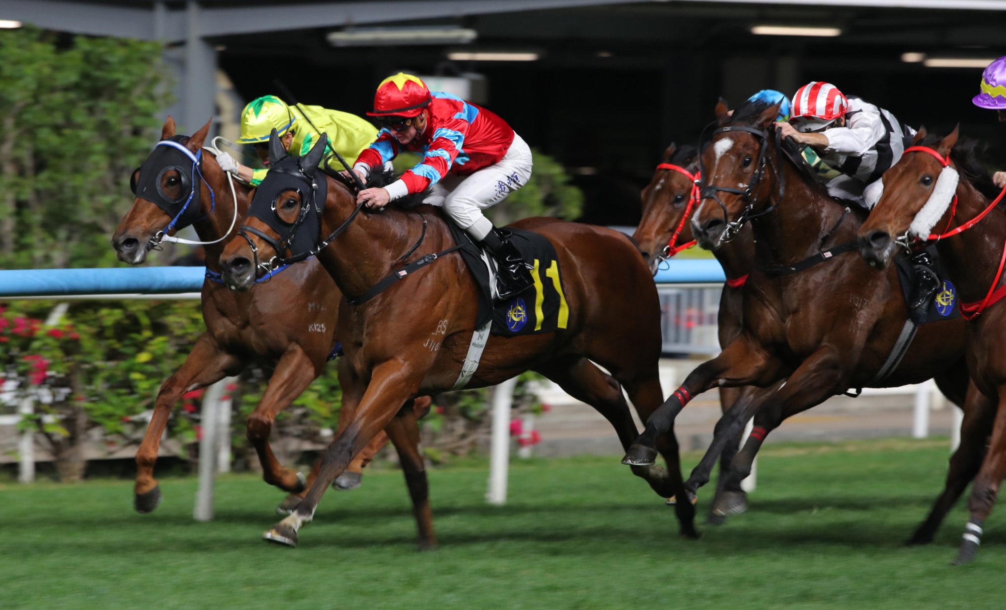 Winning Money lifts under Zac Purton to claim victory in January. Winning Money lifts under Zac Purton to claim victory in January.