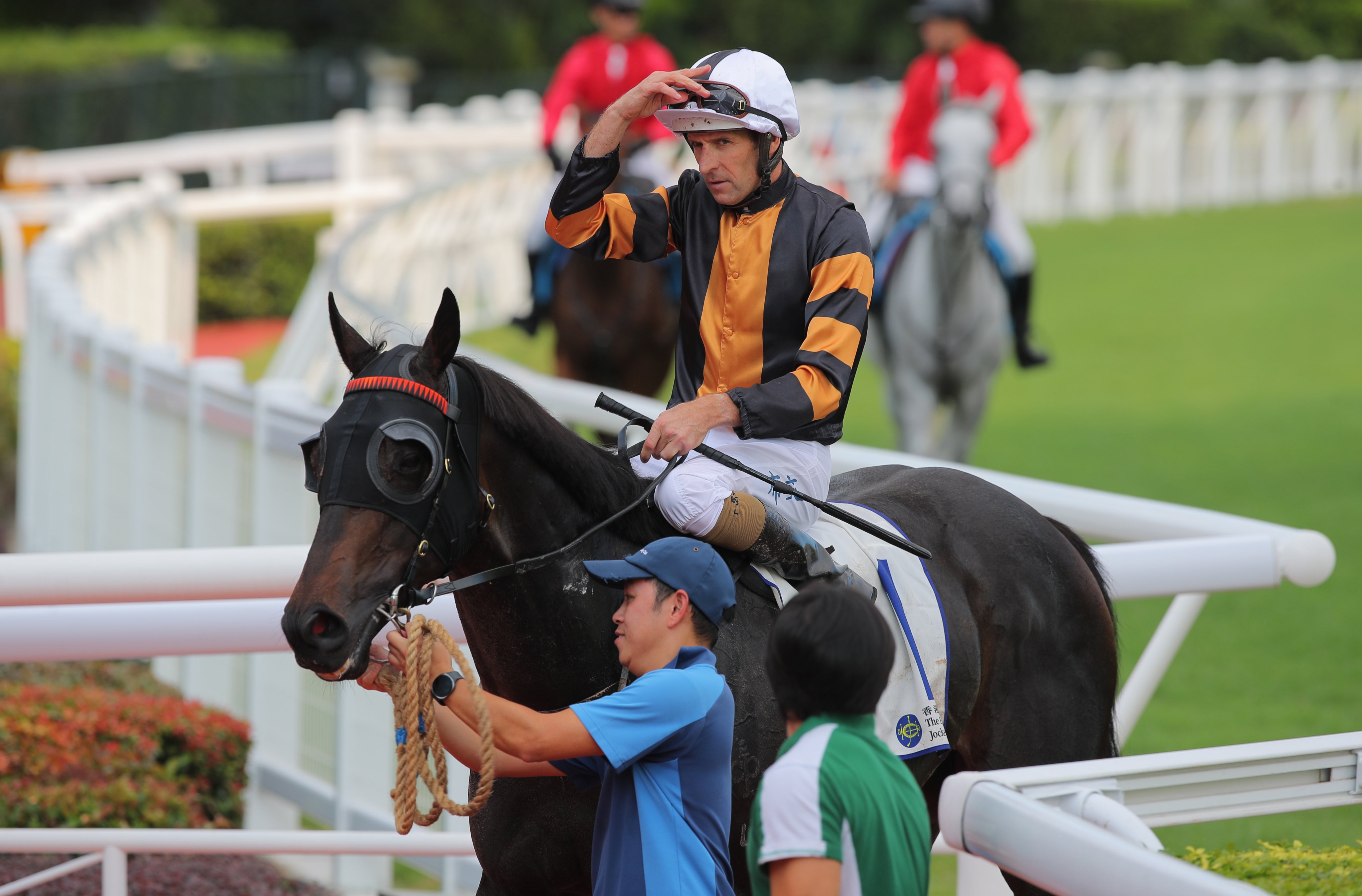 Jockey Hugh Bowman is facing a stint on the sidelines with a hip injury. Photos: Kenneth Chan