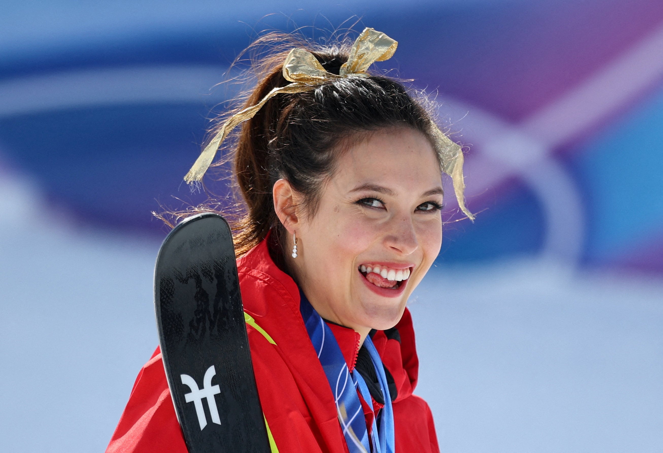 Multiple Olympic gold medallist Eileen Gu of China is one of several winter sports stars highlighting the winter series of the X Games League. Photo: Reuters