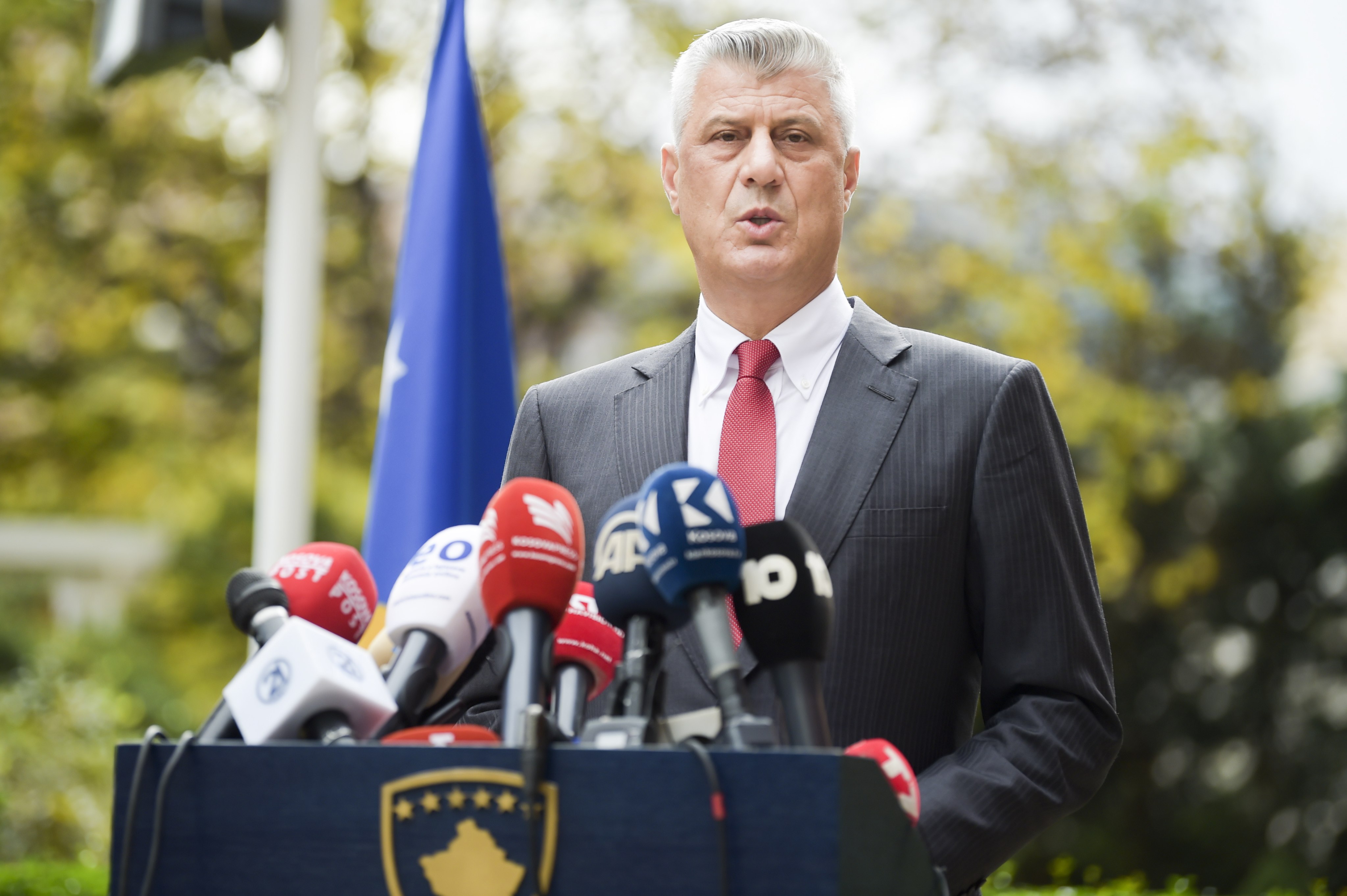 Former Kosovo president Hashim Thaci. Photo: EPA-EFE