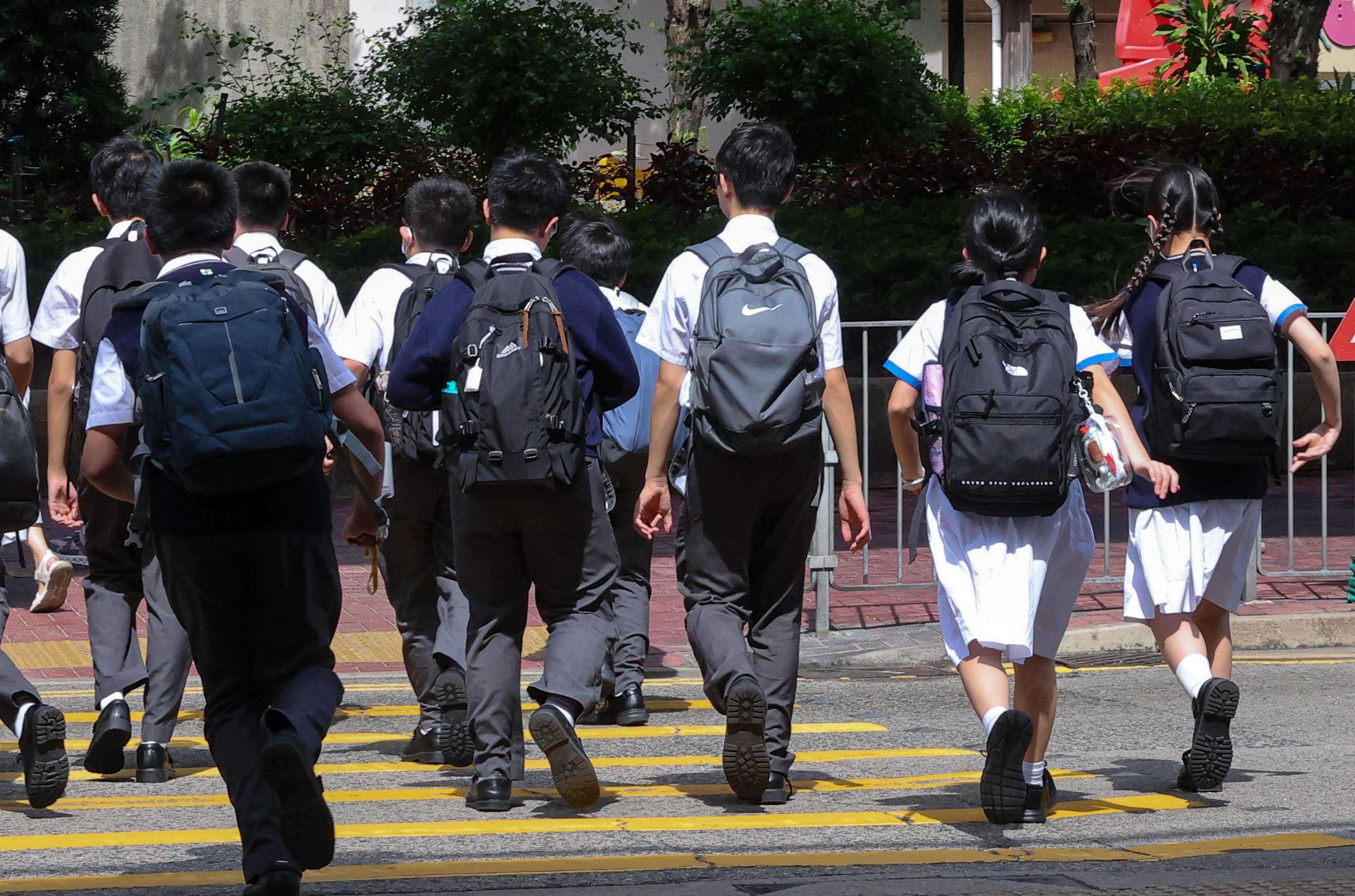 Students in Sai Wan Ho. Photo: Edmond So