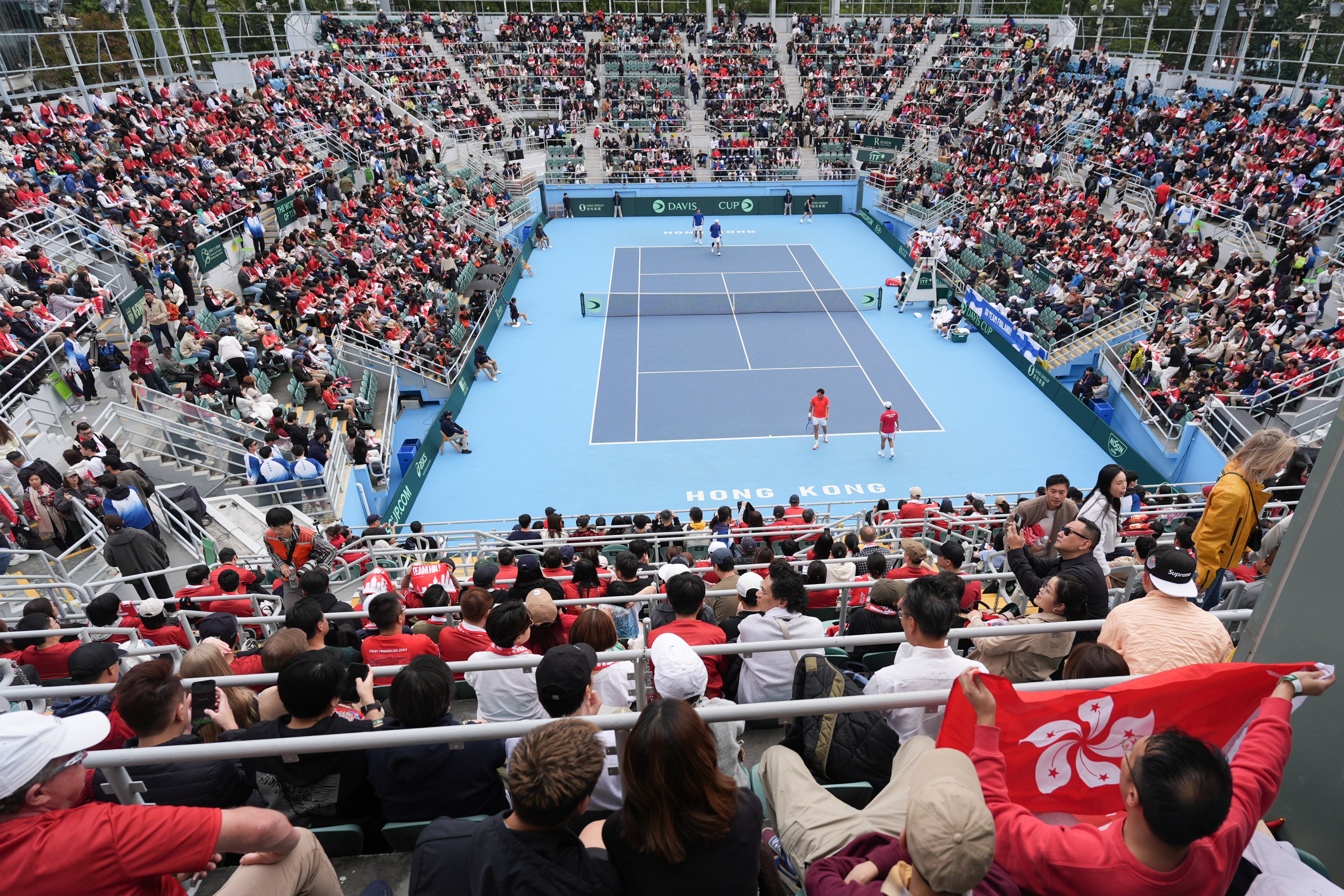 Victoria Park has been home to tennis in Hong Kong since the 1980s. Photo: Eugene Lee
