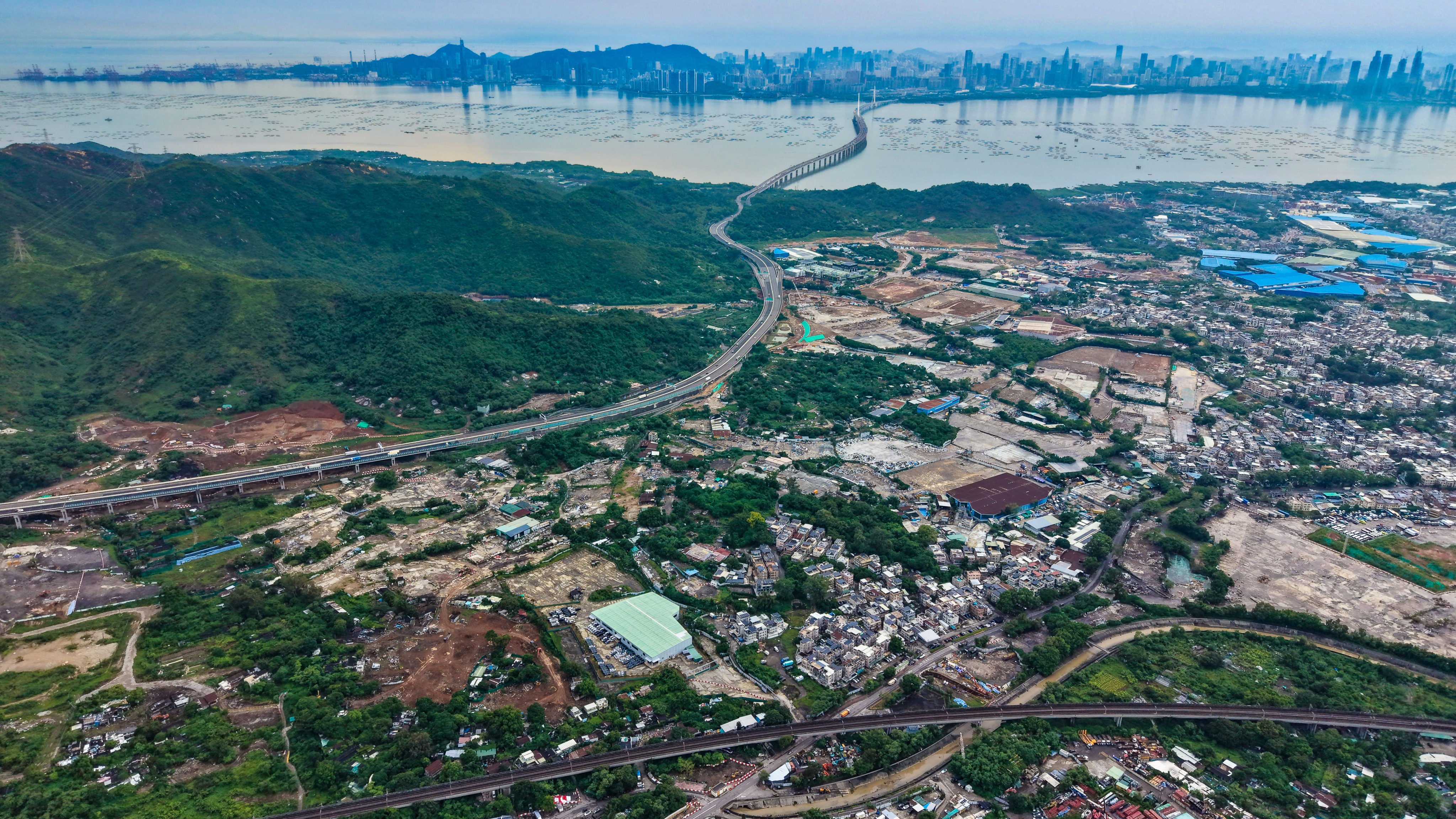 The first university town will be developed in Hung Shui Kiu. Photo: Karma Lo