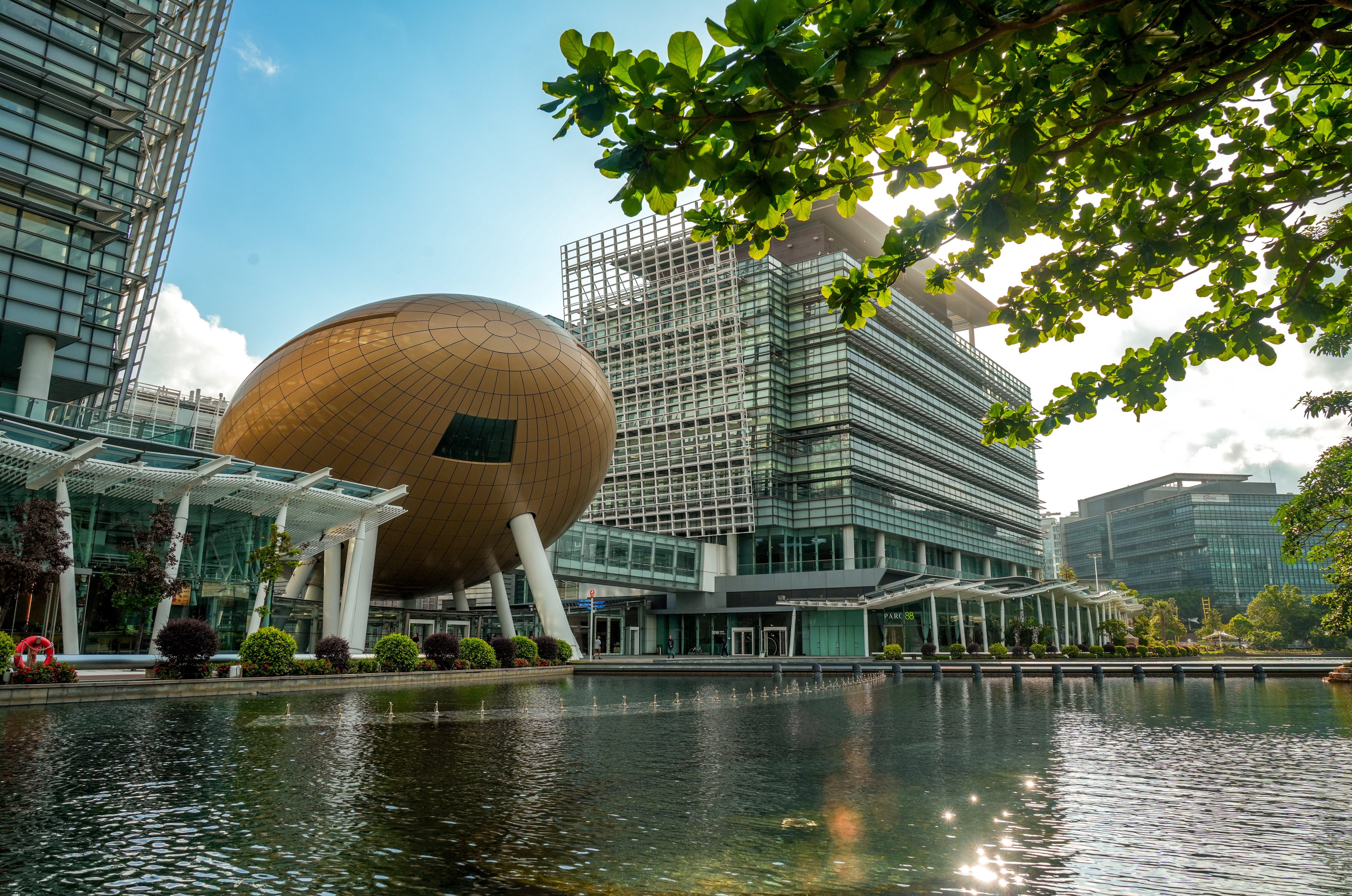 The apprentice electrician died while handling wiring for solar panels at the Hong Kong Science Park. Photo: Sun Yeung
