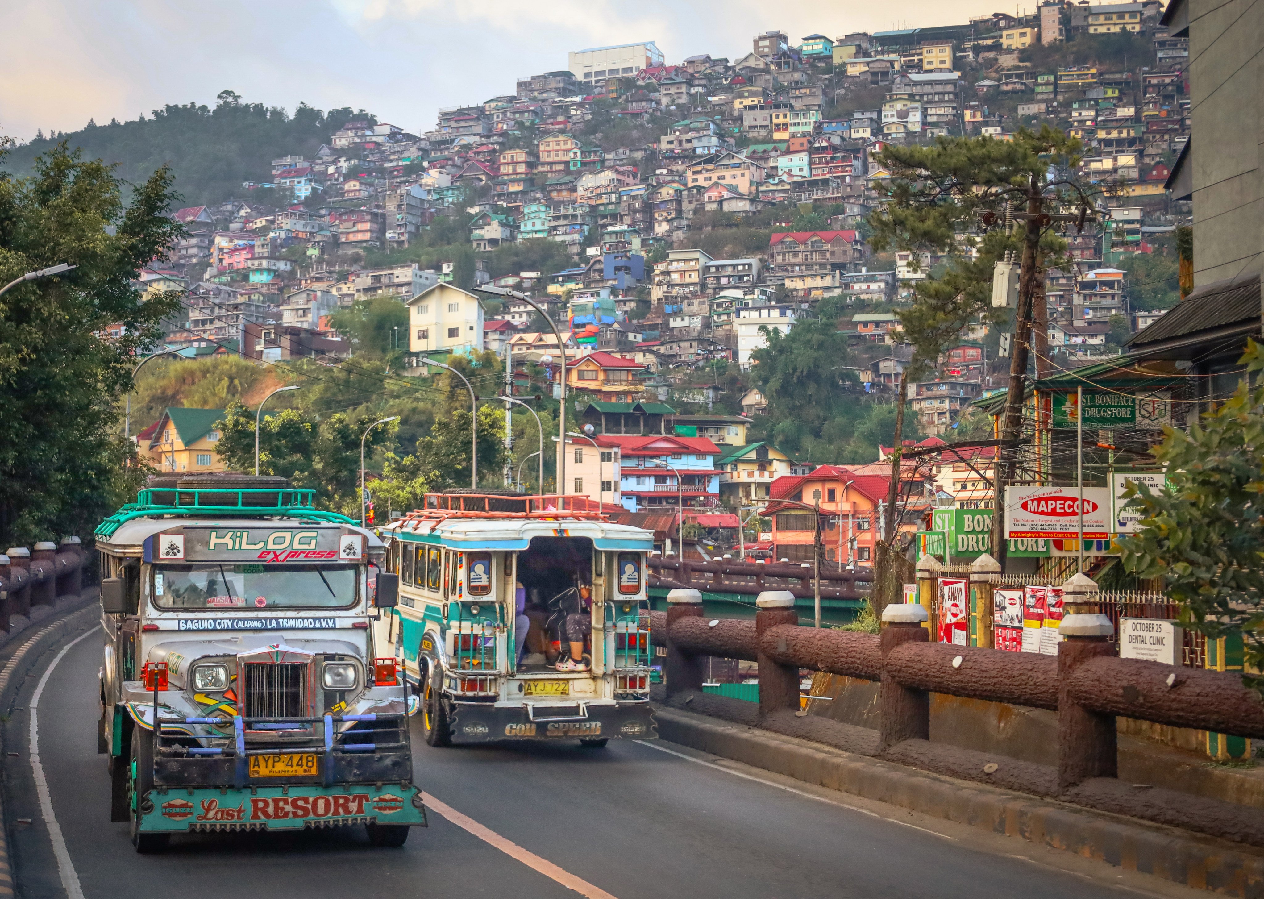 The city of Baguio, on Luzon island, in the Philippines, was favoured by American administrators for its climate. Photo: Thomas Bird