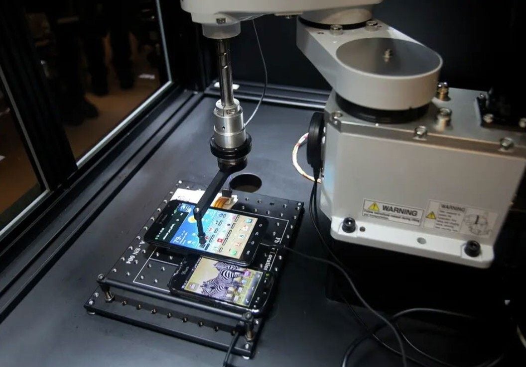 An image of Tappy the robot. US prosecutors accuse Huawei of repeatedly trying to steal information about the T-Mobile robot's design. Photo: Eastern District of New York Court Records