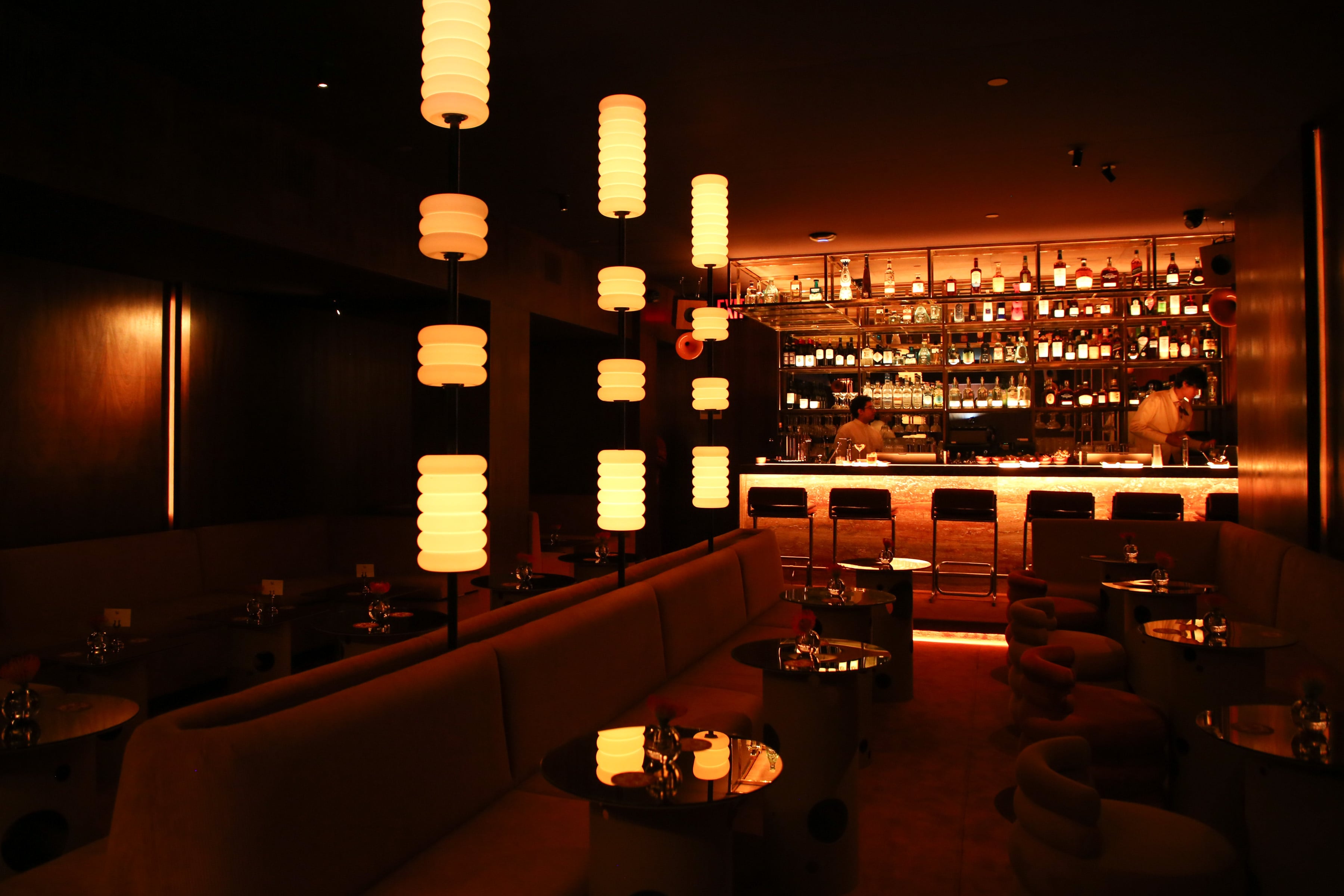 The interior of Bar Leone in New York, which opened in Lower Manhattan on September 10, 2026. It is not connected to the award-winning Bar Leone in Hong Kong. Photo: Madeleine Thomas/BFA.com