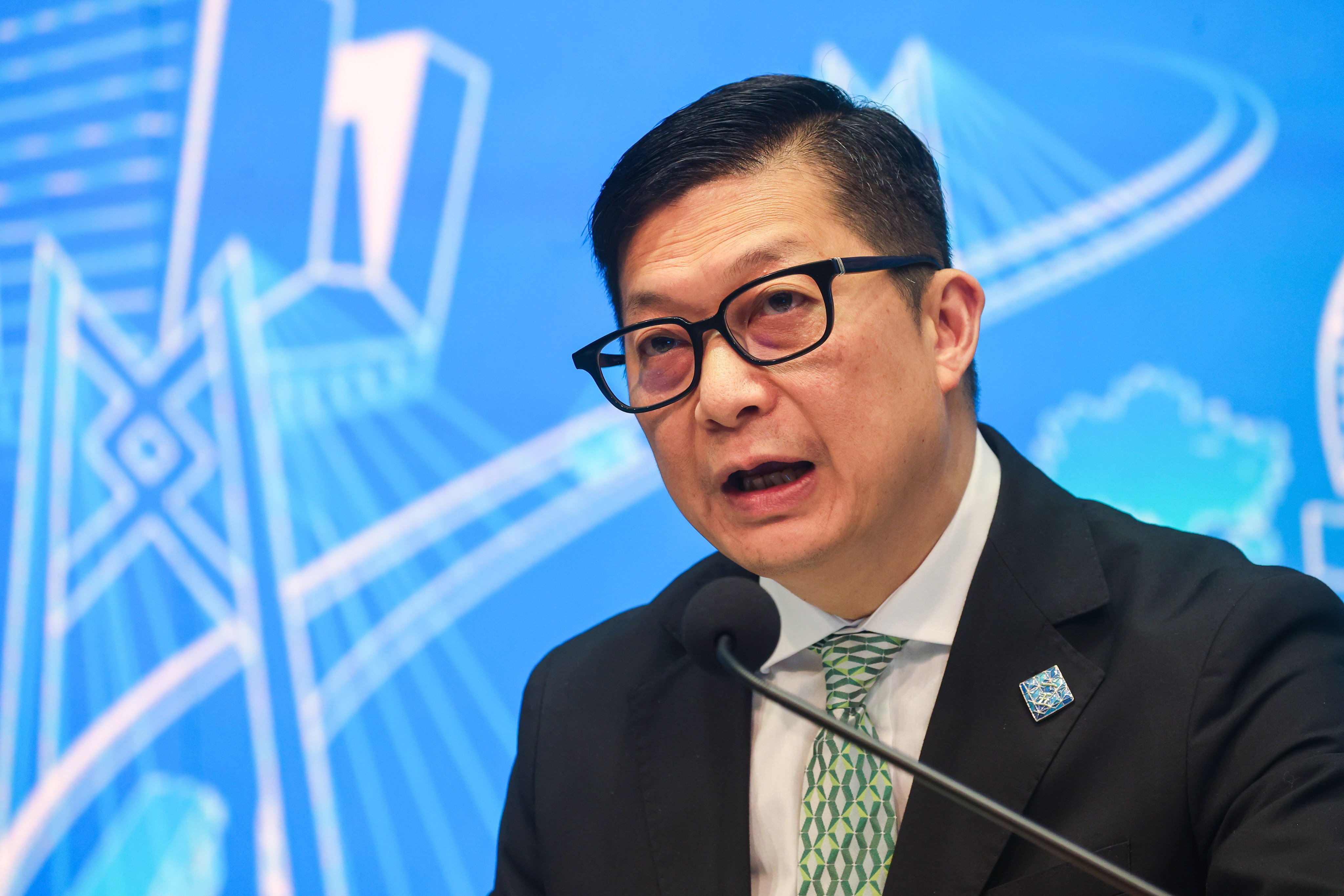 Security chief Chris Tang has also said a concrete opening date for the revamped Huanggang border crossing will be announced after adjustments to the facility’s computer systems were completed. Photo: Edmond So