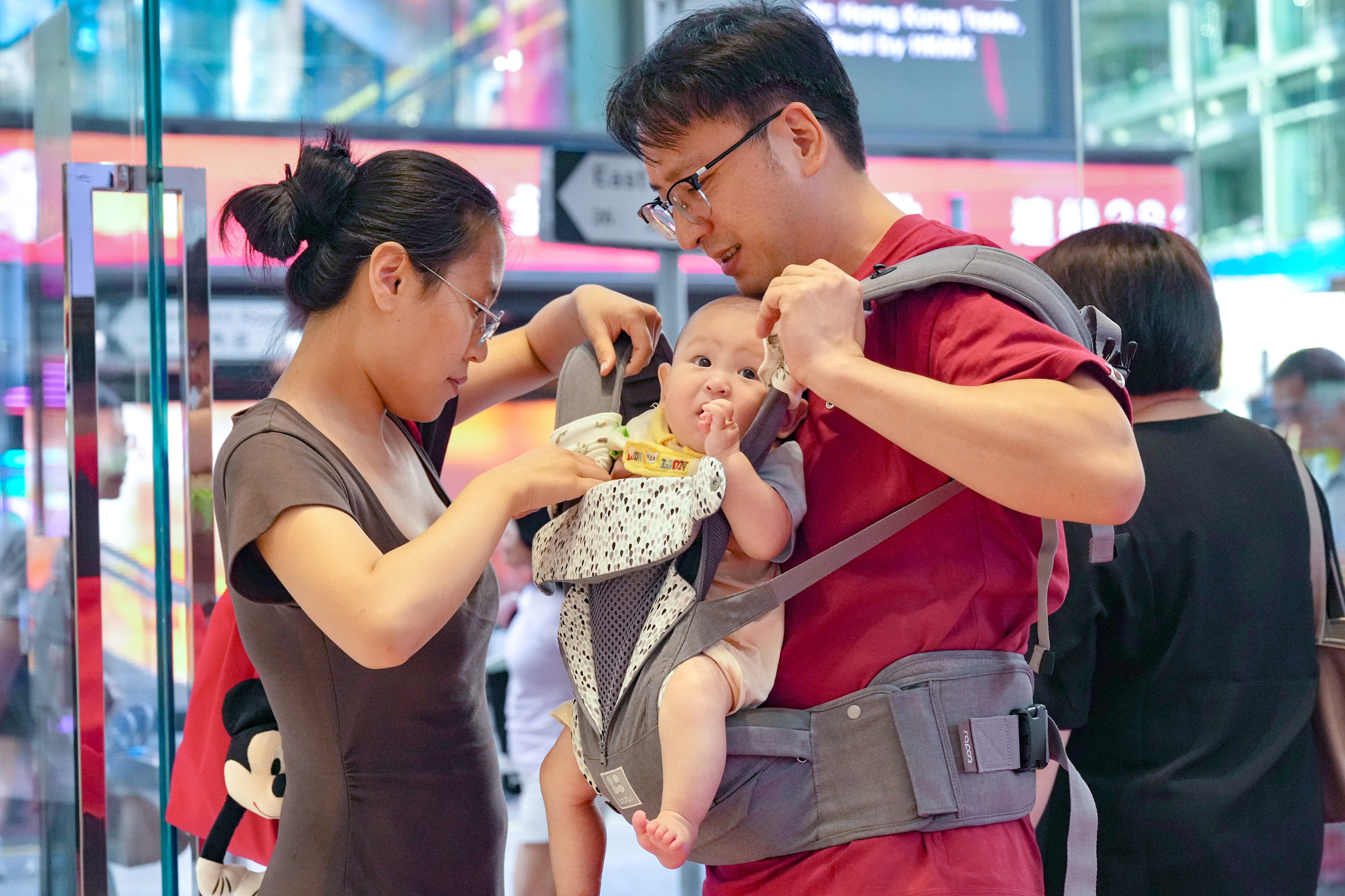 John Lee says the government will review current fertility policies. Photo: Karma Lo