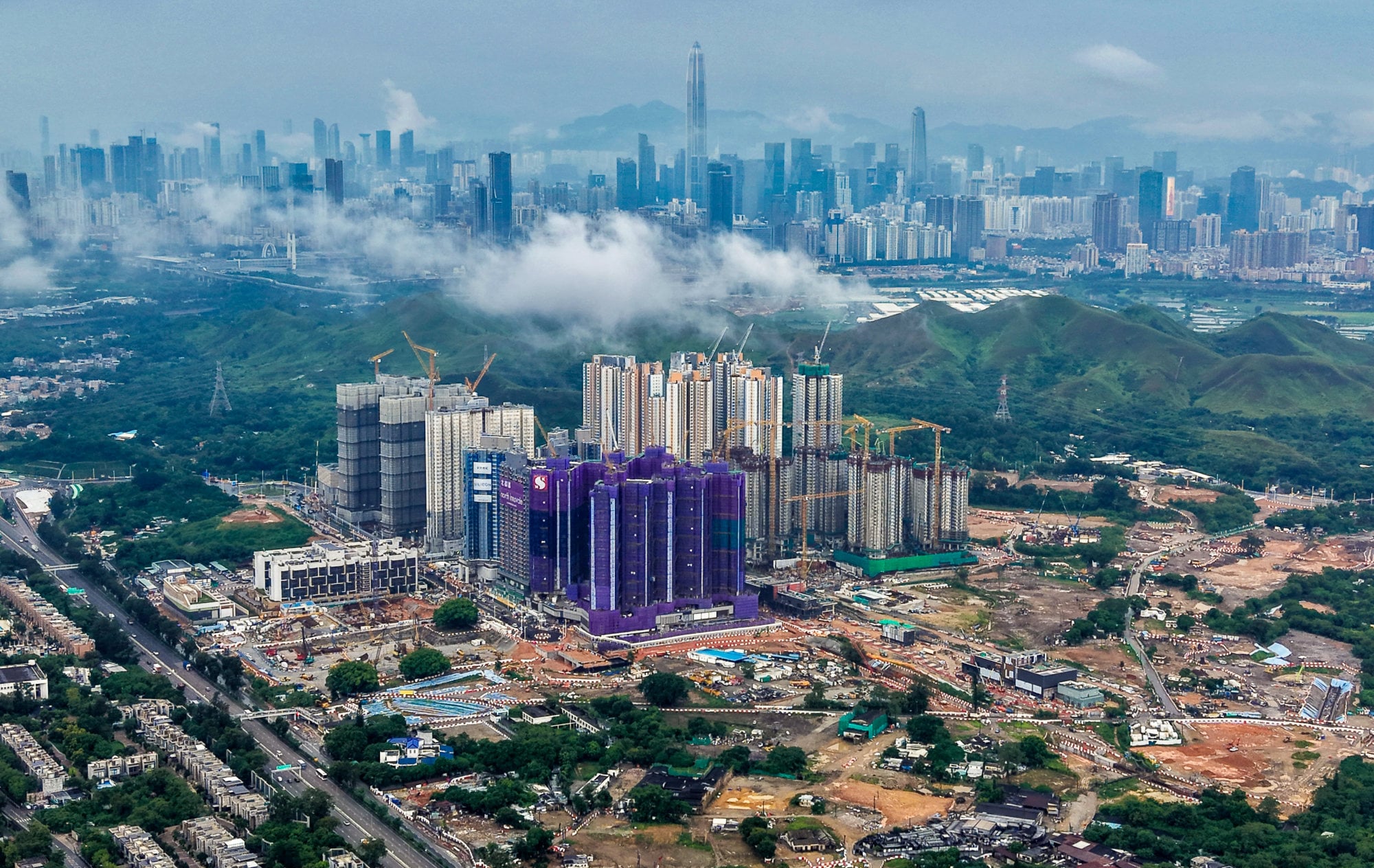The Northern Metropolis is a megaproject to be developed near the border with Shenzhen. Photo: Karma Lo The Northern Metropolis is a megaproject to be developed near the border with Shenzhen. Photo: Karma Lo