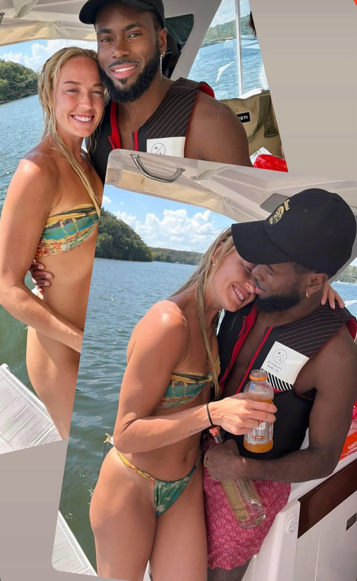 Indiana Fever guard Sophie Cunningham seems to have a new man in her life. Photo: @FeverUpdate/X