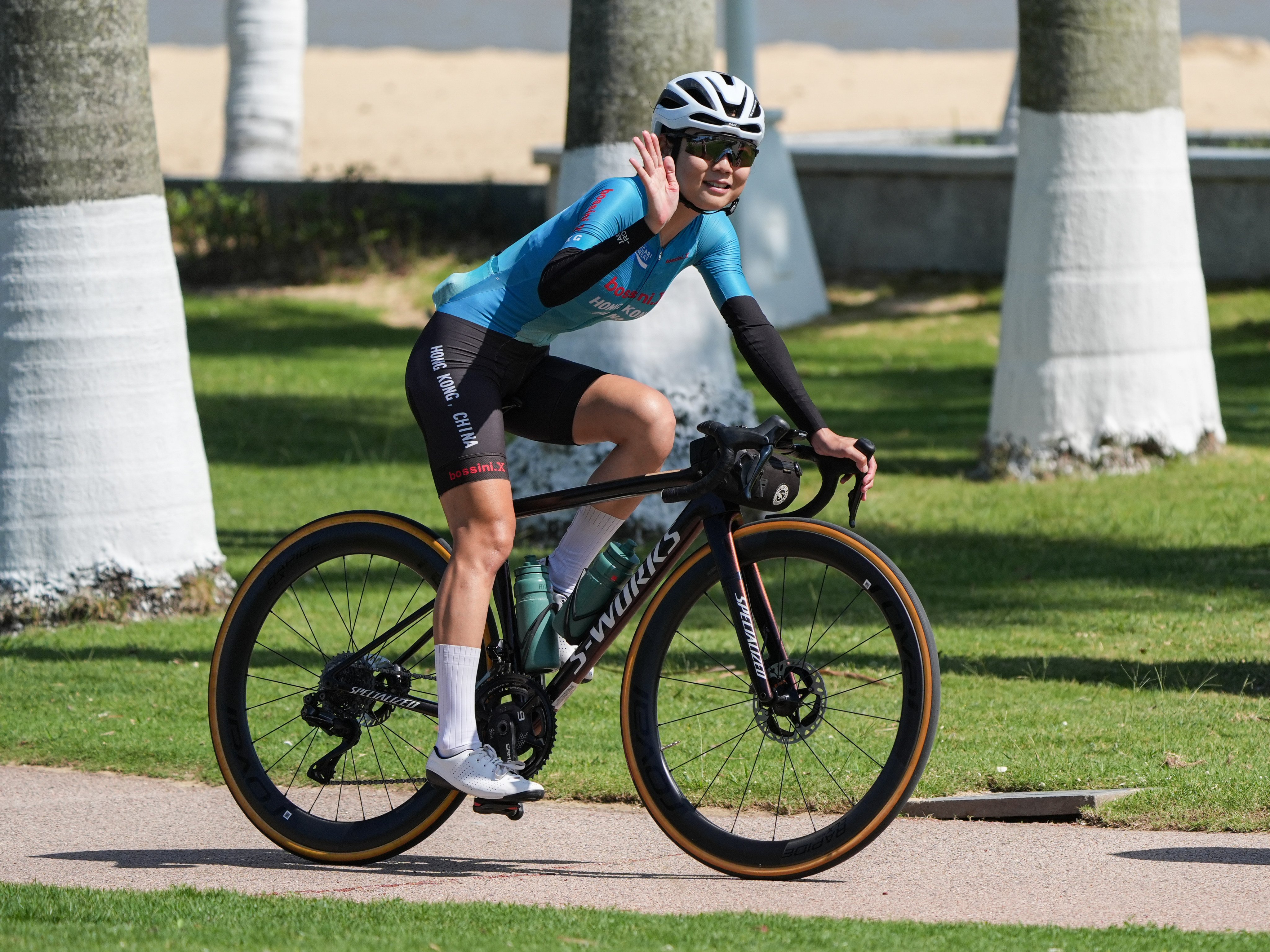 Chloe Leung has paid two visits to the tight Japanese roads that will stage this weekend’s time trial. Photo: Eugene Lee