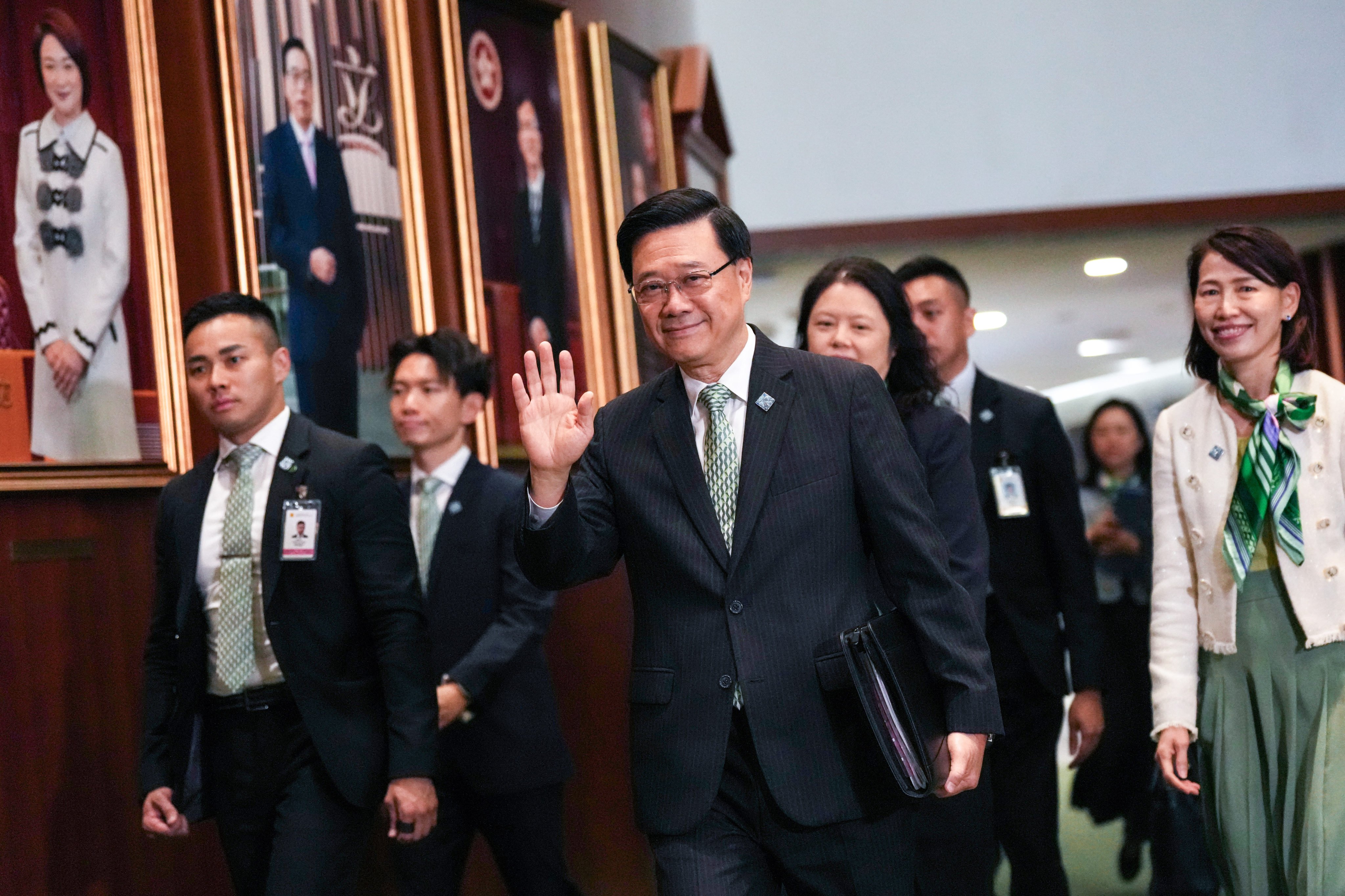 Chief Executive John Lee. Photo: Karma Lo