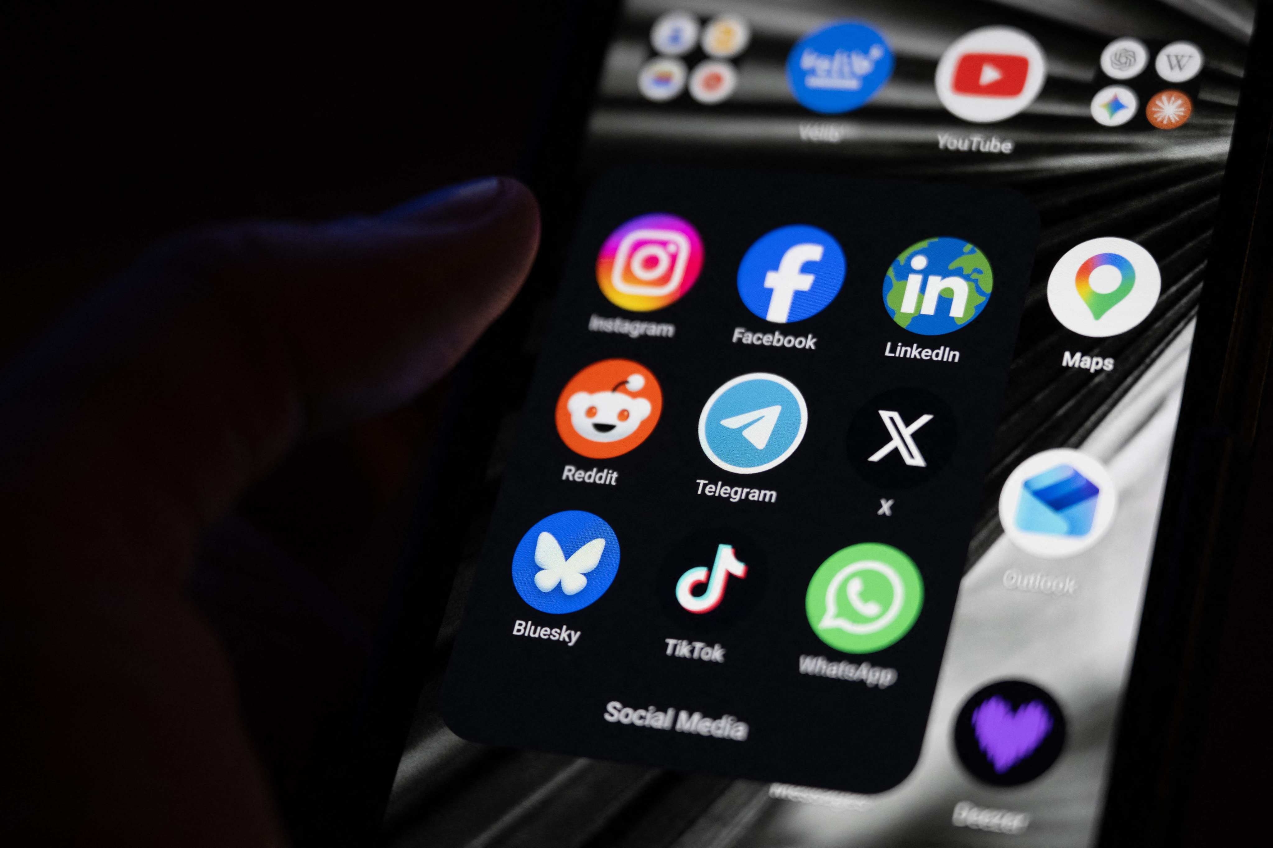 Social media users in Australia may soon have the option to opt out of algorithms and more personally curate their content feeds. Photo: AFP