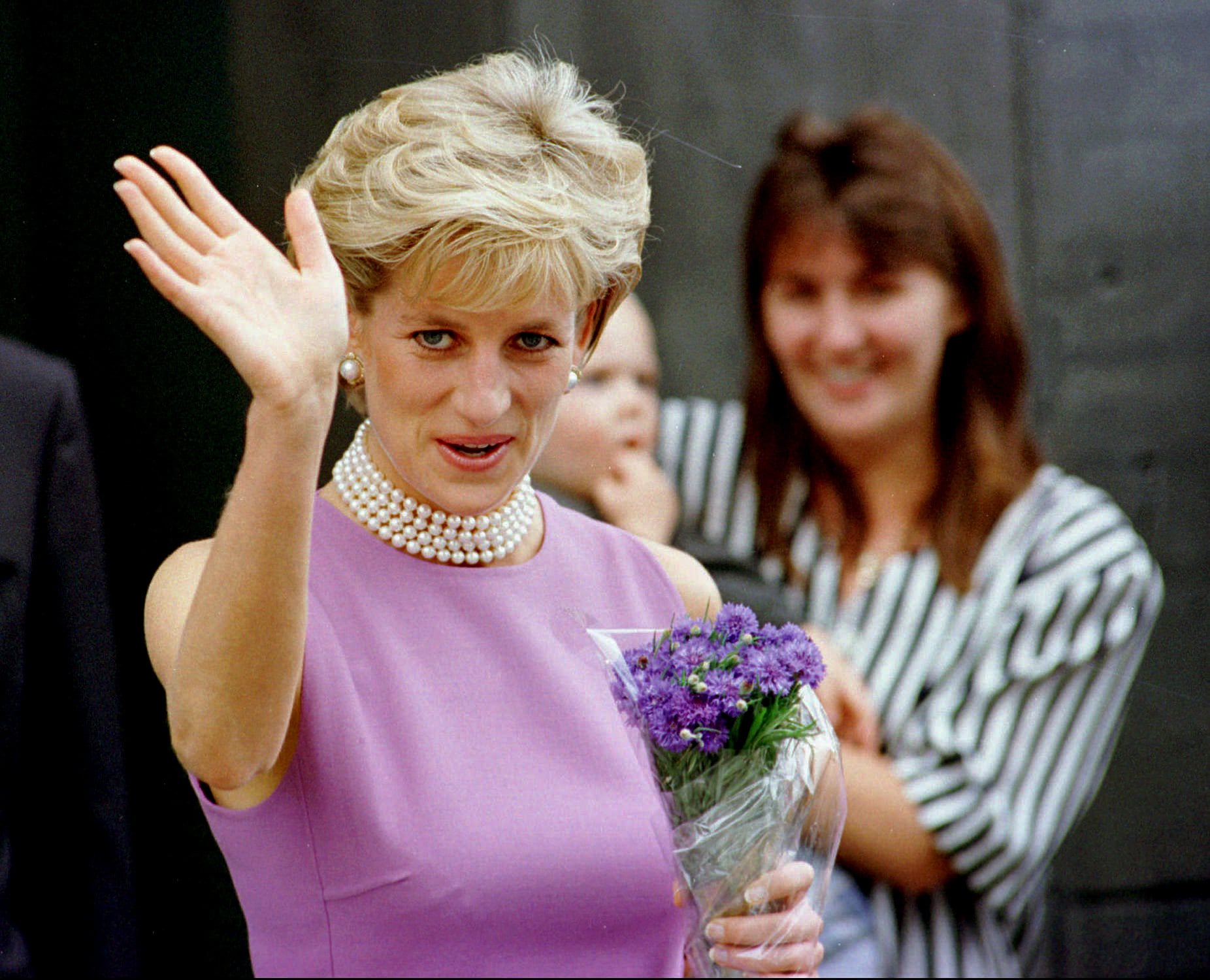 Diana in Australia in 1996. Photo: AP