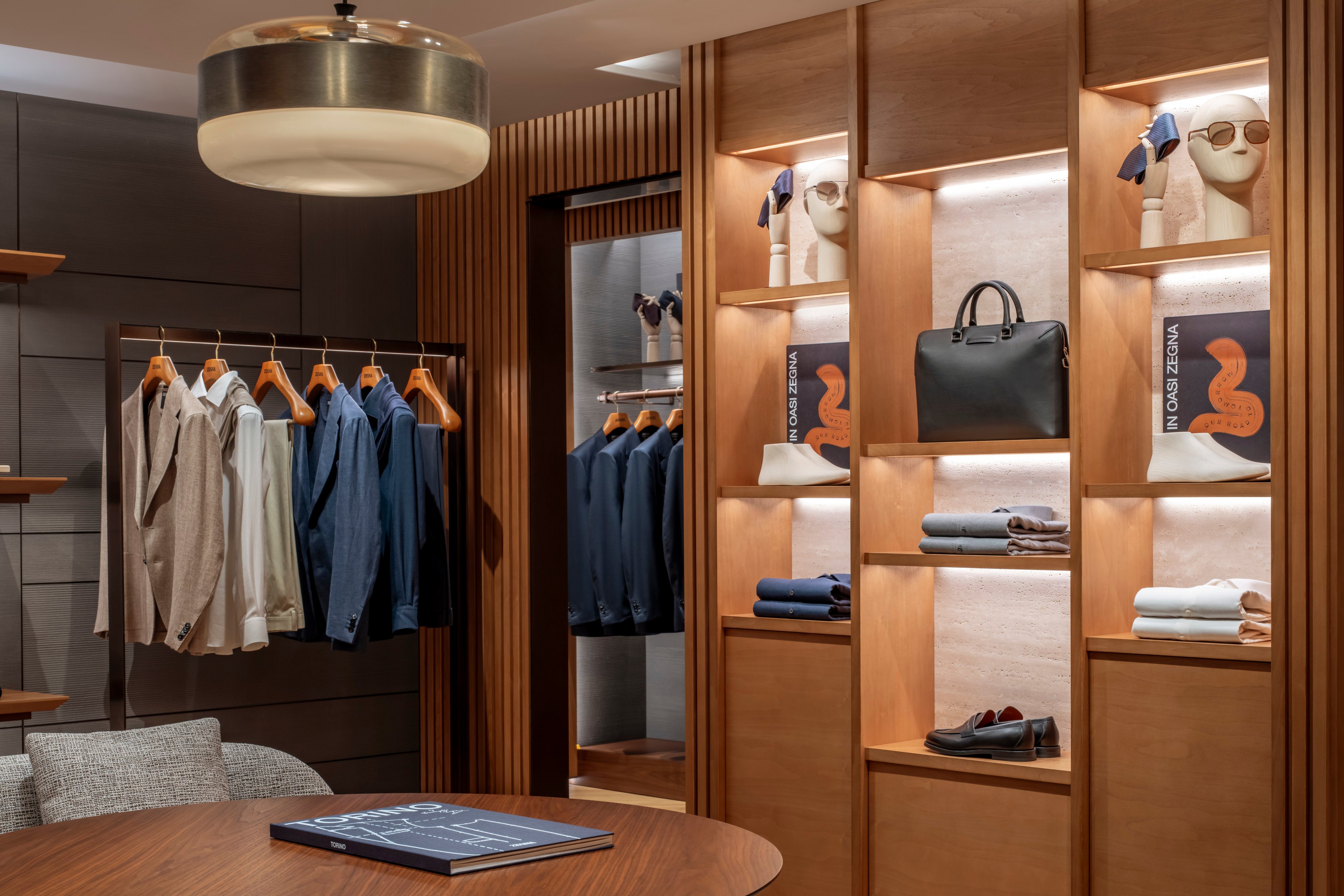 Zegna has opened a new negozio, or store, inside Hong Kong’s Harbour City. Photo: Handout