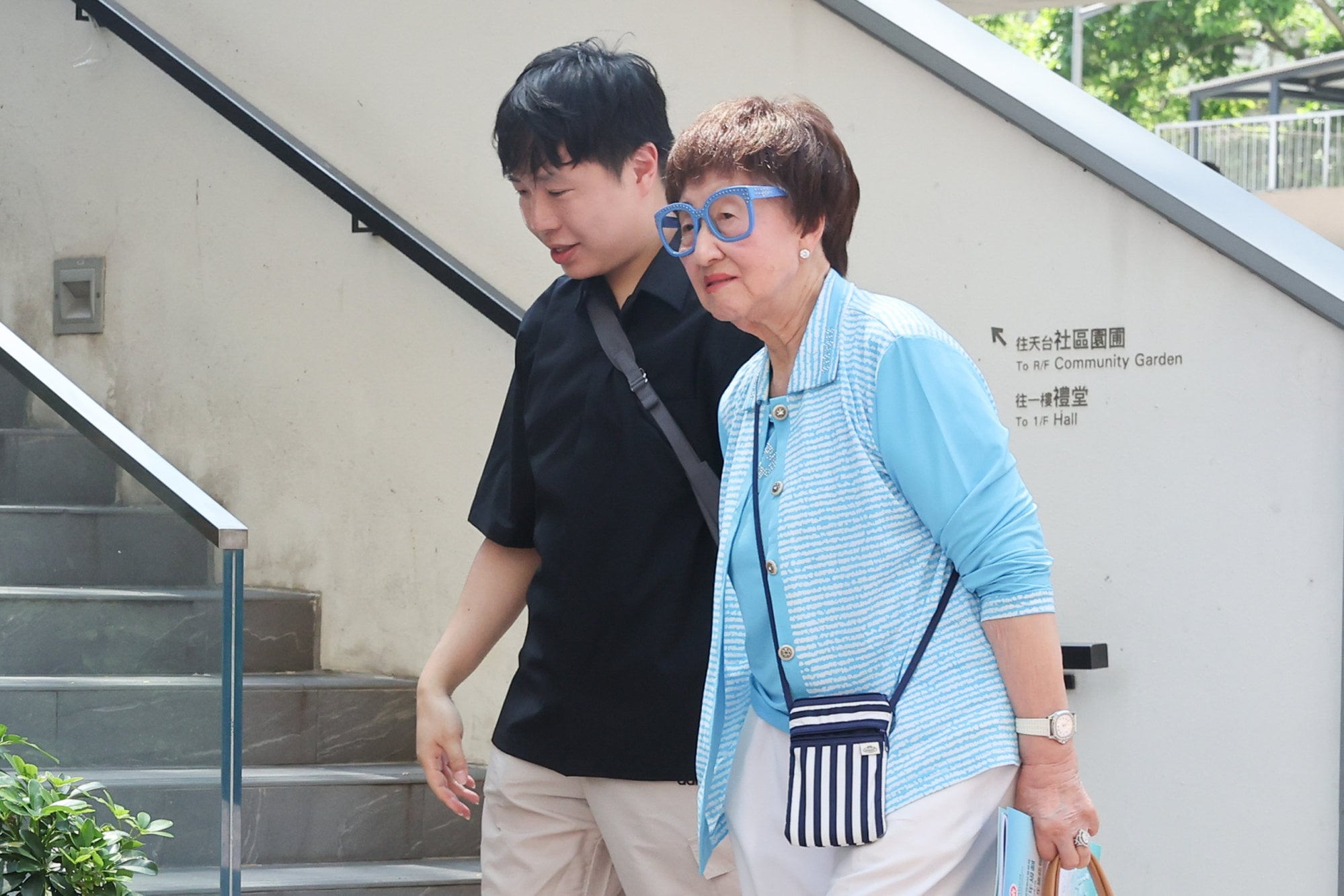 Former CPPCC member Peggy Lam arrives at Moreton Terrace Activities Centre in Causeway Bay to pay tribute to Tung Chee-hwa. Photo: Edmond So Former CPPCC member Peggy Lam arrives at Moreton Terrace Activities Centre in Causeway Bay to pay tribute to Tung Chee-hwa. Photo: Edmond So