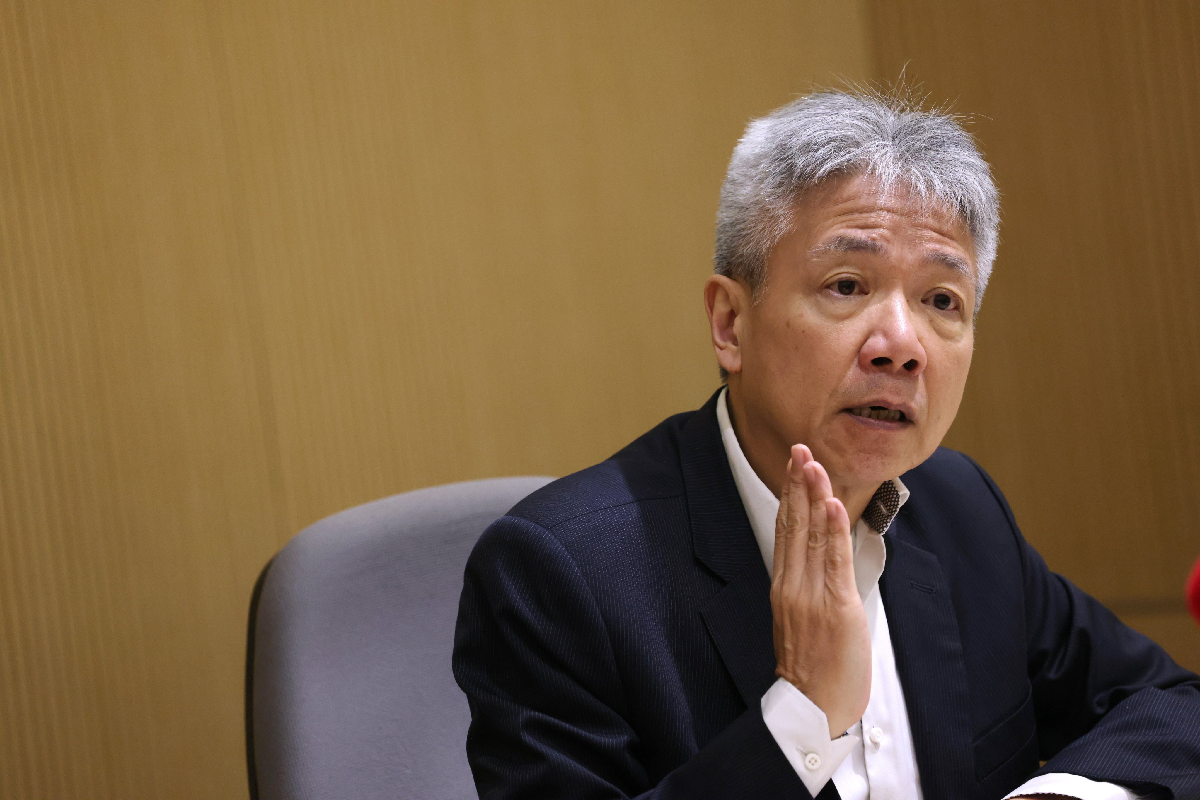 Saint Francis University president Professor Stephen Cheung says universities have room to improve cooperation both with one another and with industry. Photo: Jelly Tse