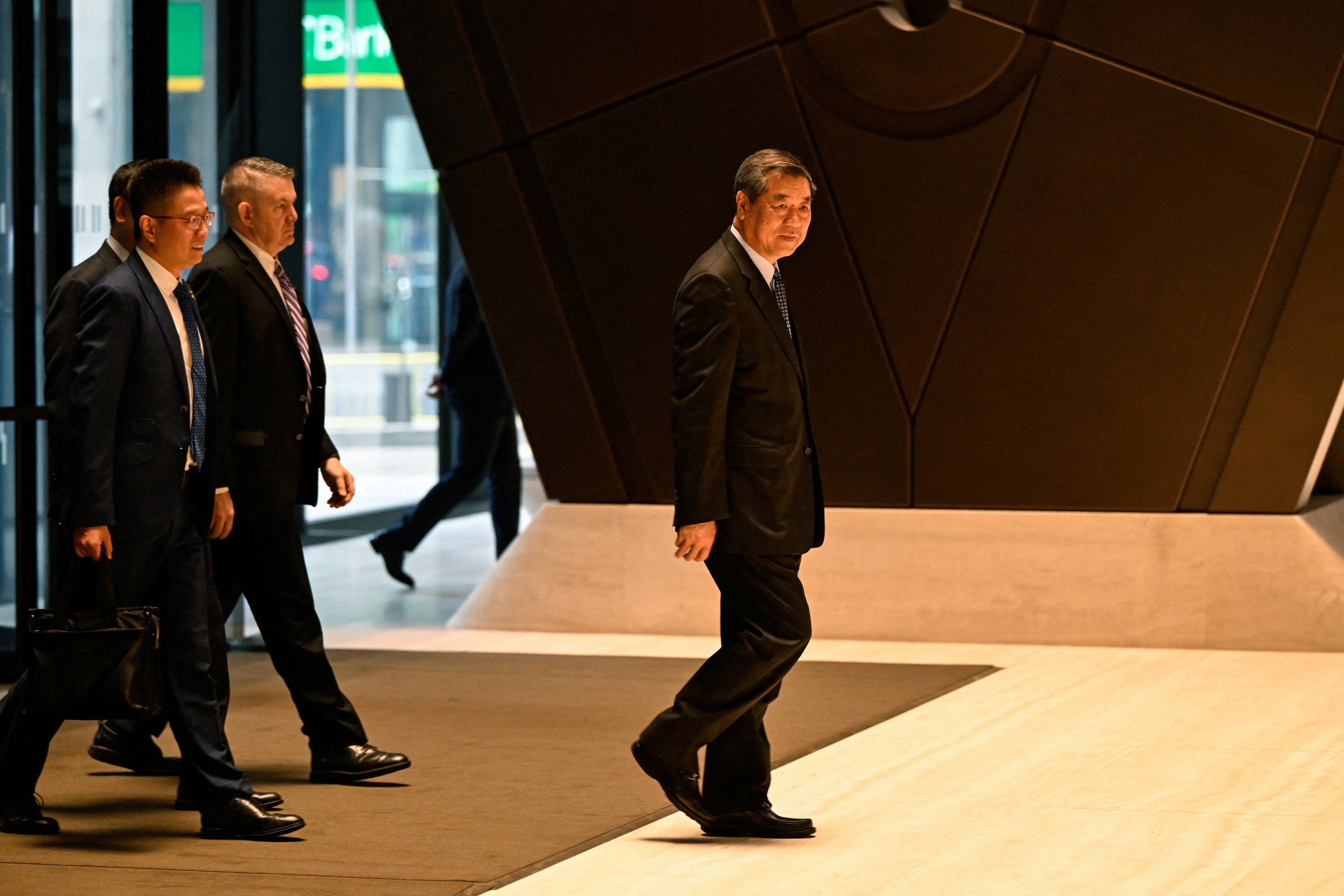 China’s Vice Premier He Lifeng arrives to meet US Treasury Secretary Scott Bessent, ahead of a summit between US President Donald Trump and Chinese President Xi Jinping, at JPMorgan Chase’s global corporate headquarters in New York City, US, September 20, 2026.  Photo REUTERS