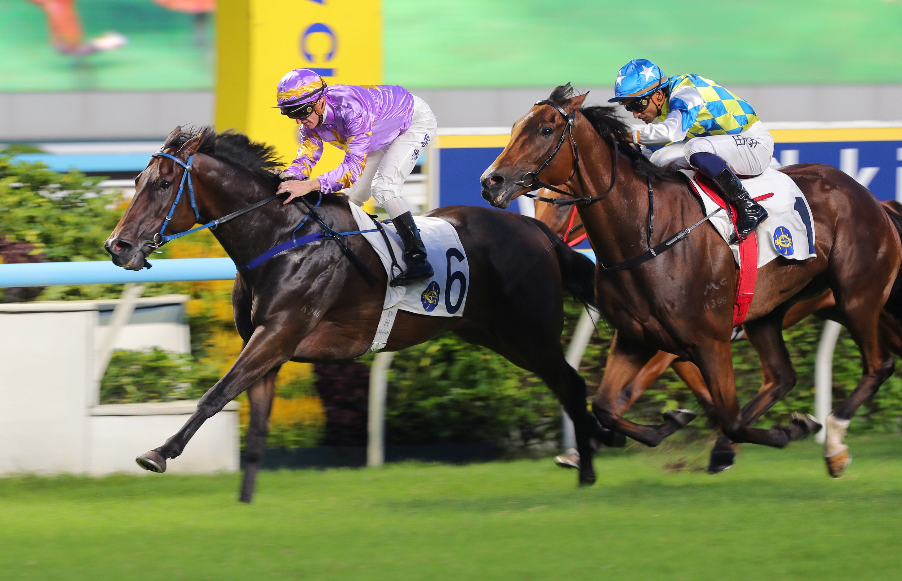 Little Paradise wins the Group Three Premier Cup in June. Photos: Kenneth Chan