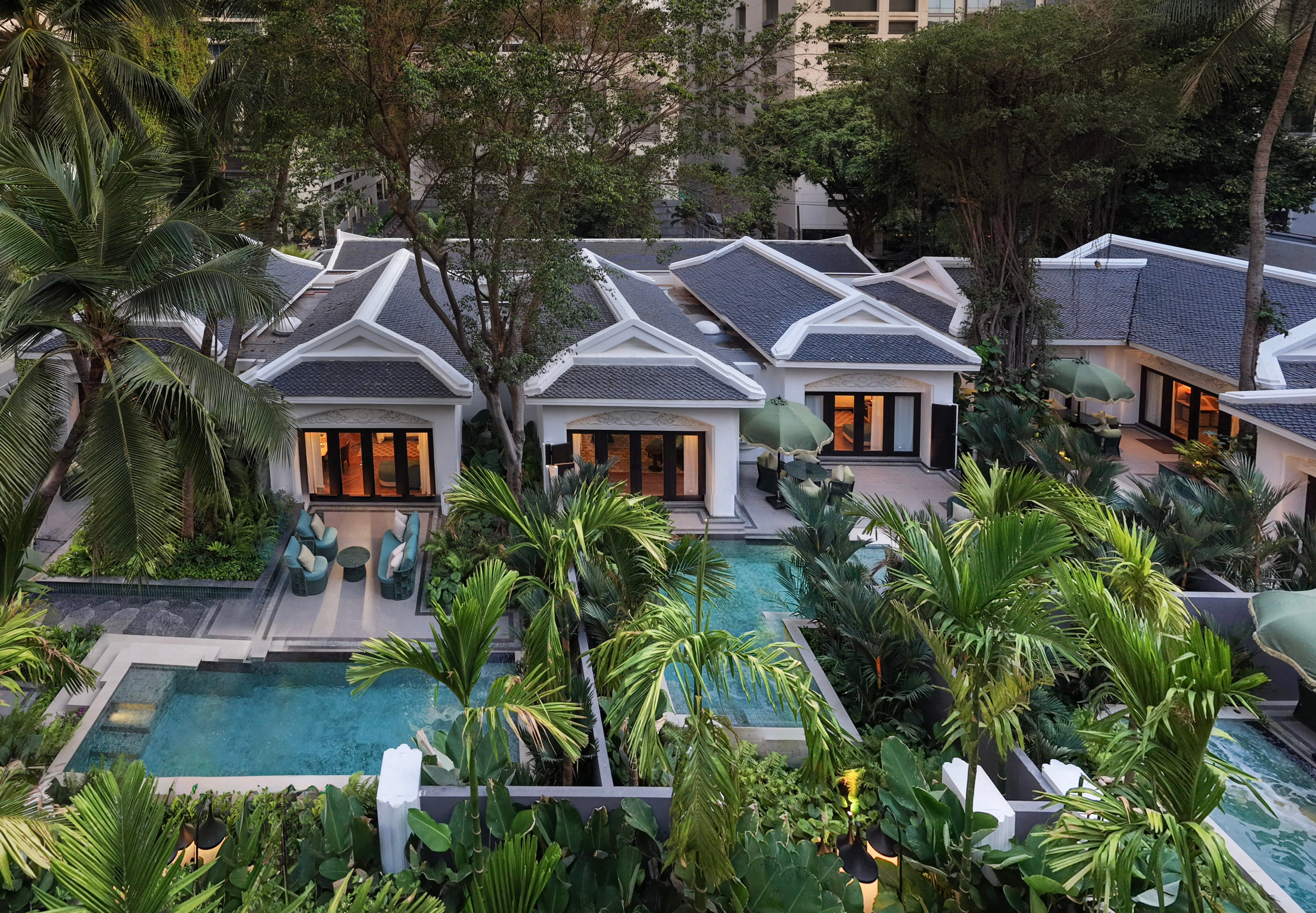 The recently added Garden Pool Villas at Anantara Siam Bangkok offer a resort-like escape, evoking the brand’s properties in Phuket and Koh Samui. Photo: Handout