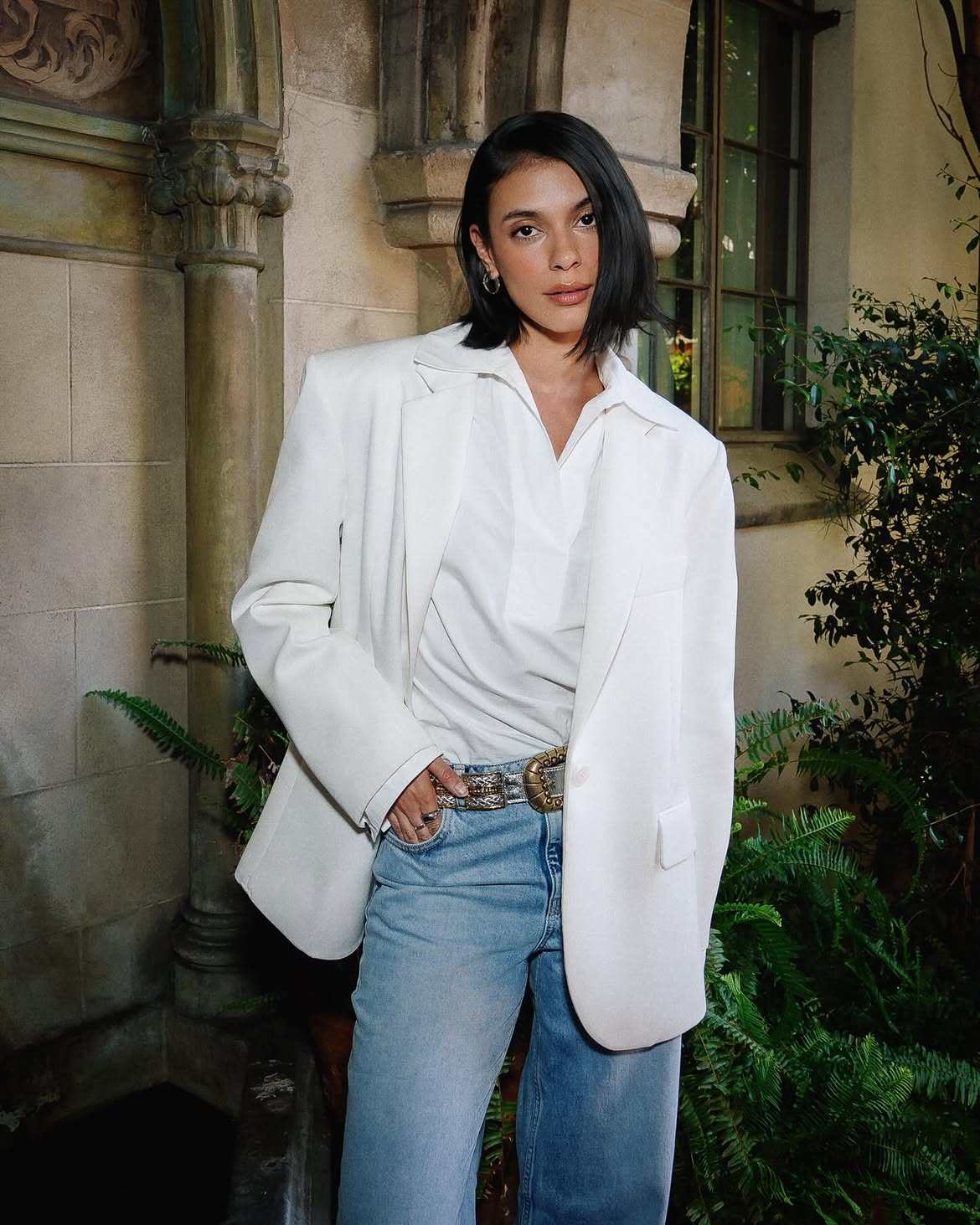 Laysla De Oliveira plays Cruz Manuelos in the Taylor Sheridan show Lioness. Photo: @laysladeo/Instagram