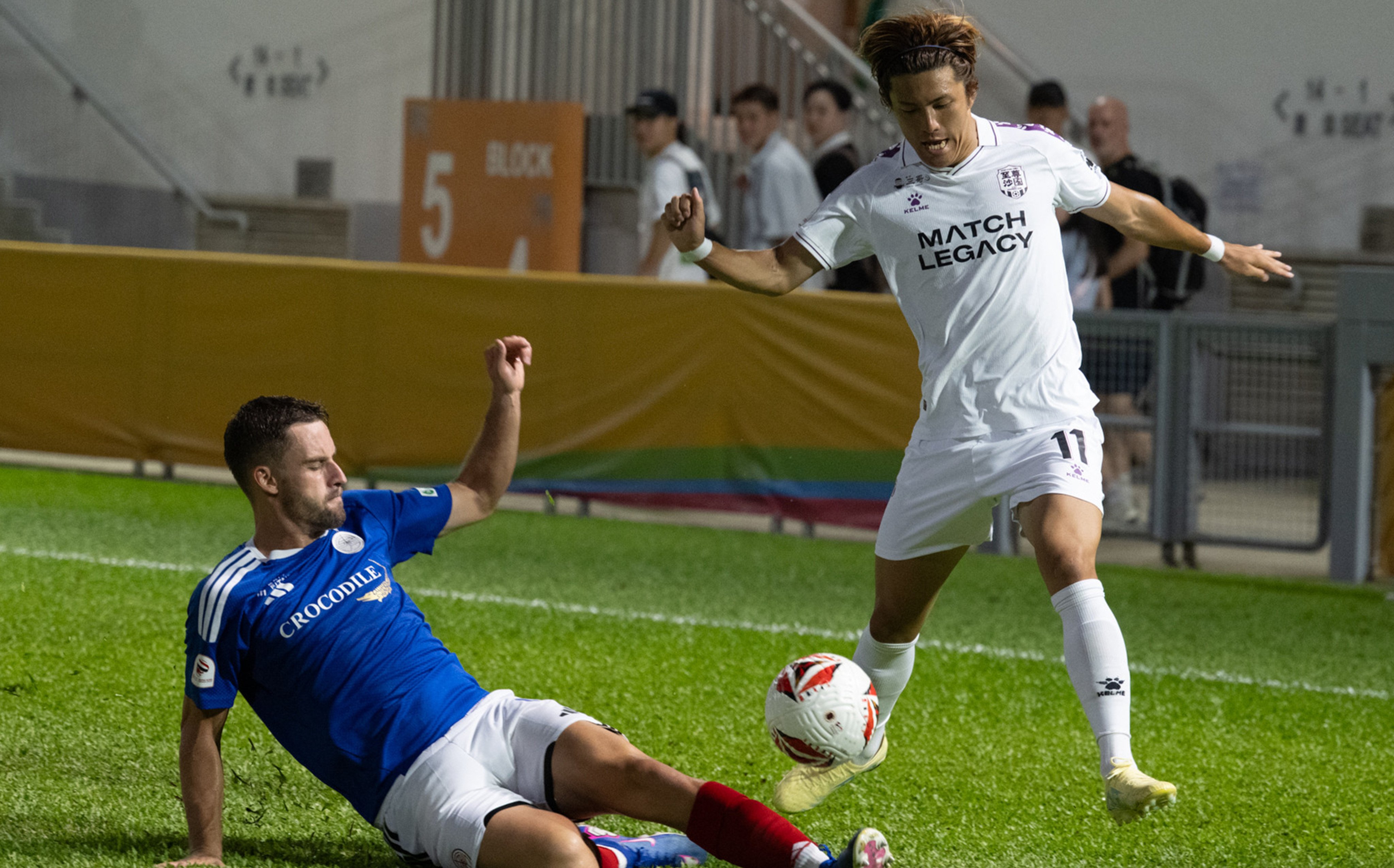Eastern lost their opening match to newly-promoted Supreme Sha Tin at Mong Kok Stadium. Photo: HKFA