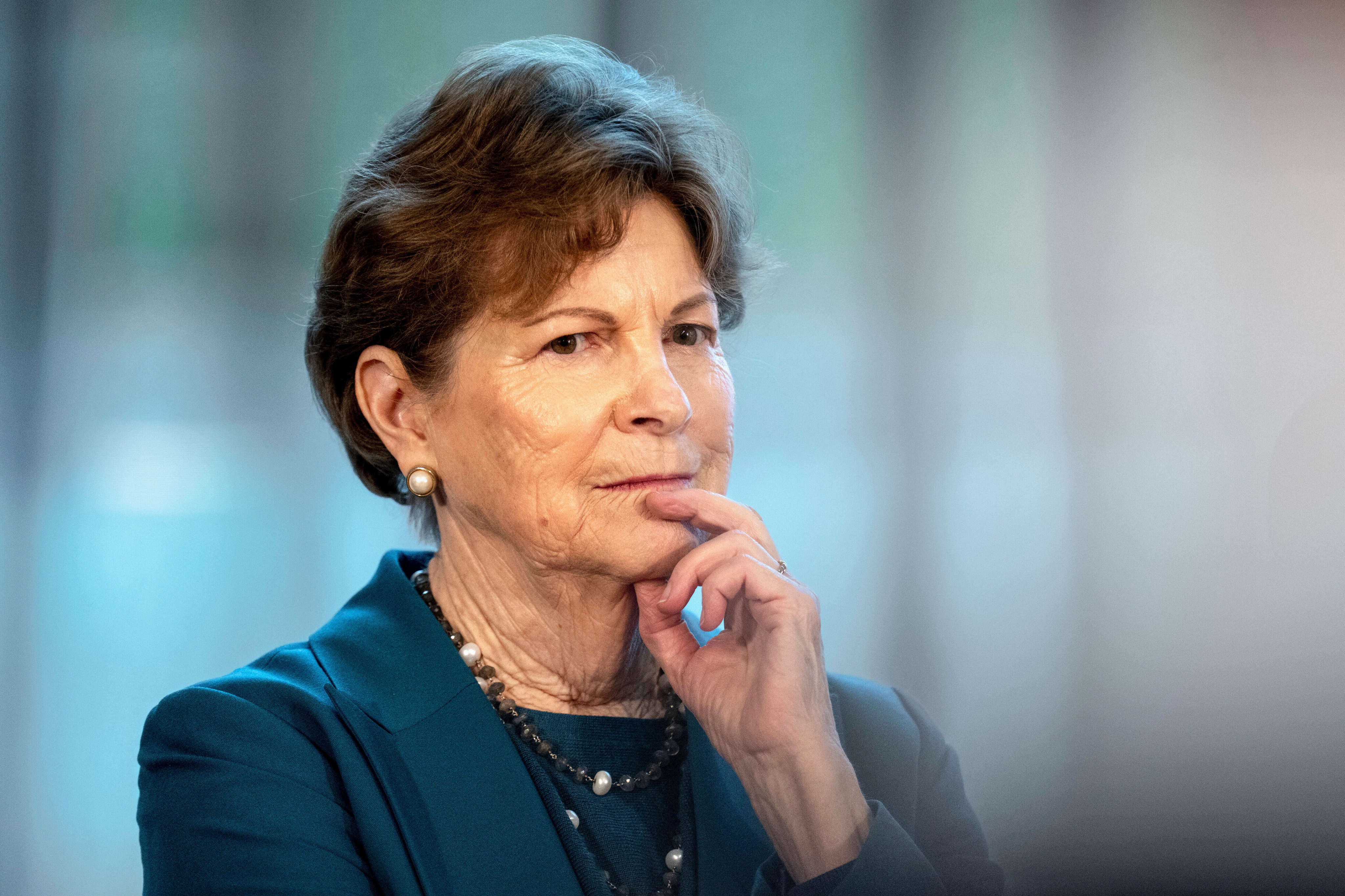 US Senator Jeanne Shaheen says she hopes US President Donald Trump “will not say anything that indicates a lack of support for Taiwan” during his talks with Chinese President Xi Jinping. Photo: Scanpix via AP