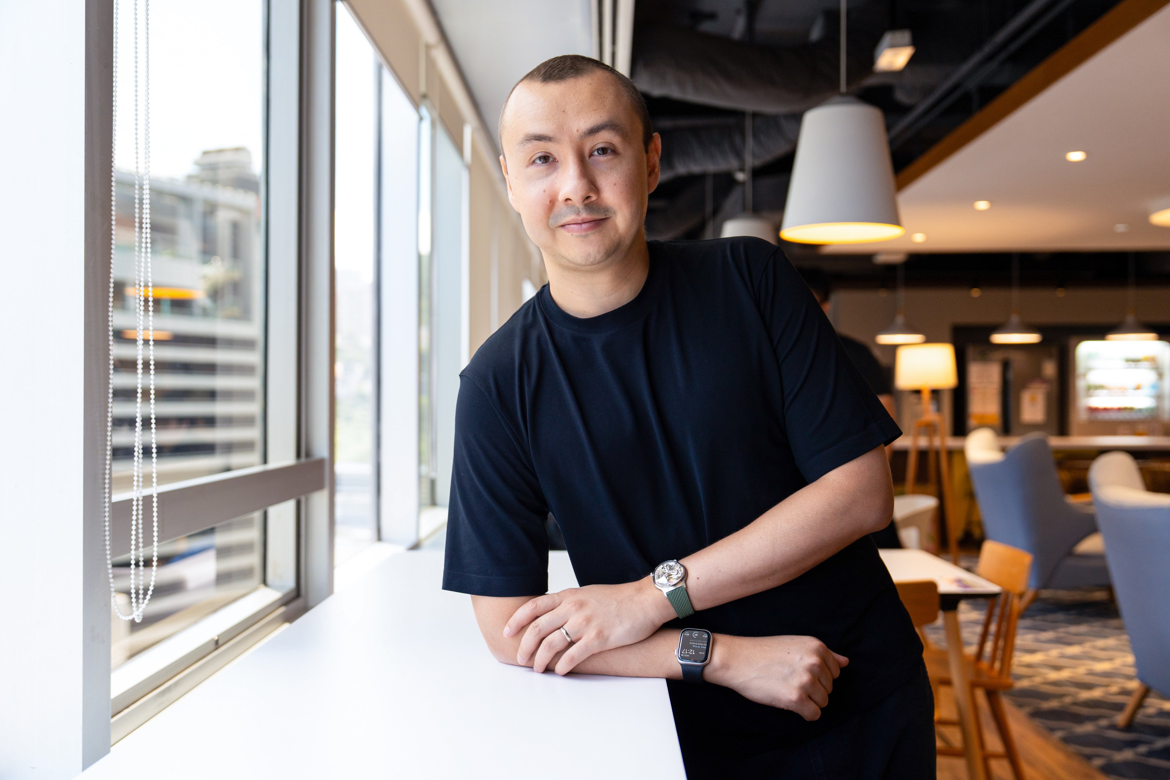 Hong Kong cancer survivor Kevin Cureau was diagnosed with stage-three liposarcoma in late 2025 and underwent radiotherapy treatment and chemotherapy. His experience has made him an advocate for early detection. Photo: Nathan Tsui