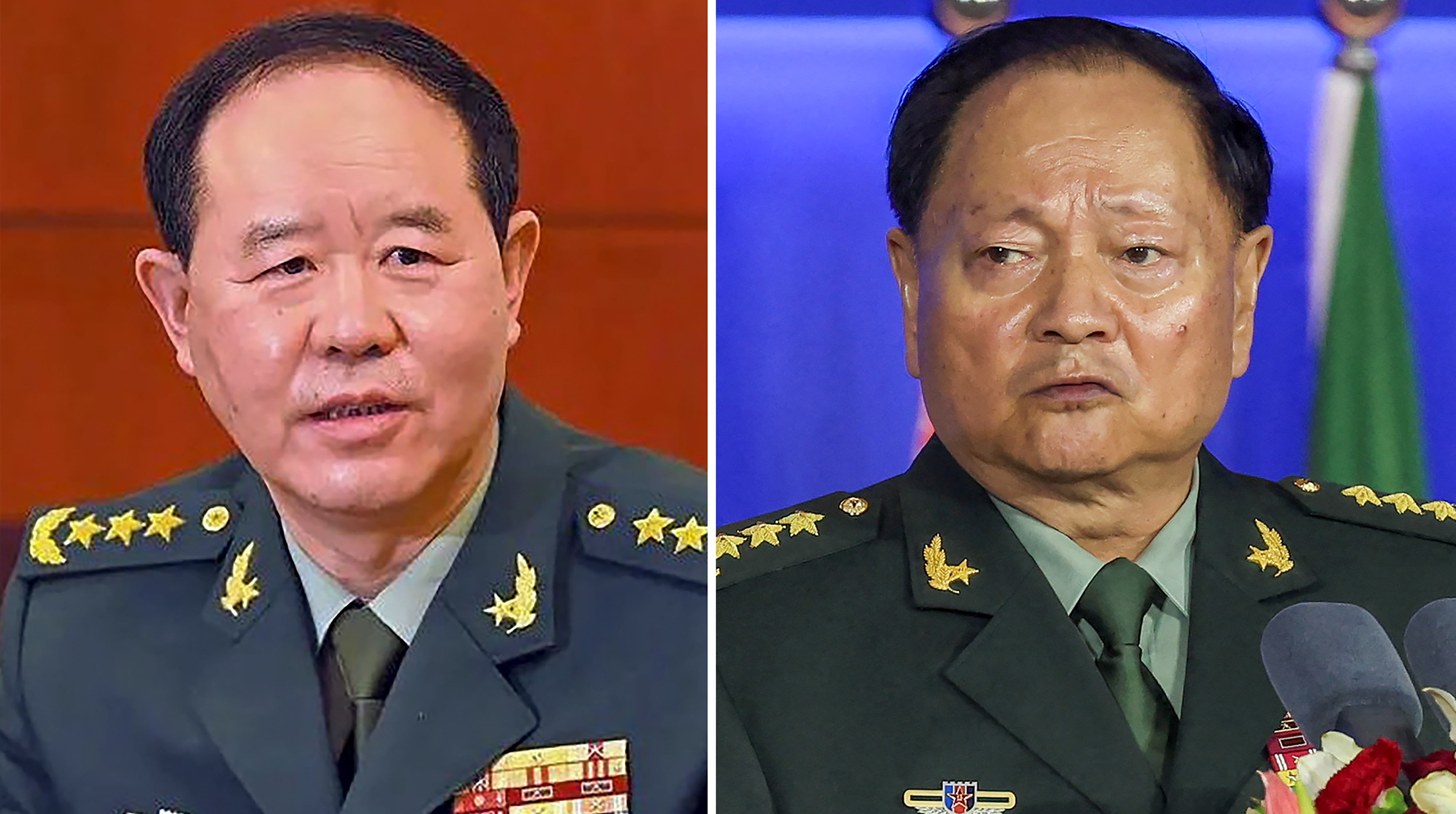 Liu Zhenli (left) and Zhang Youxia, are former members of China's top military authority. Photos: Handout, EPA